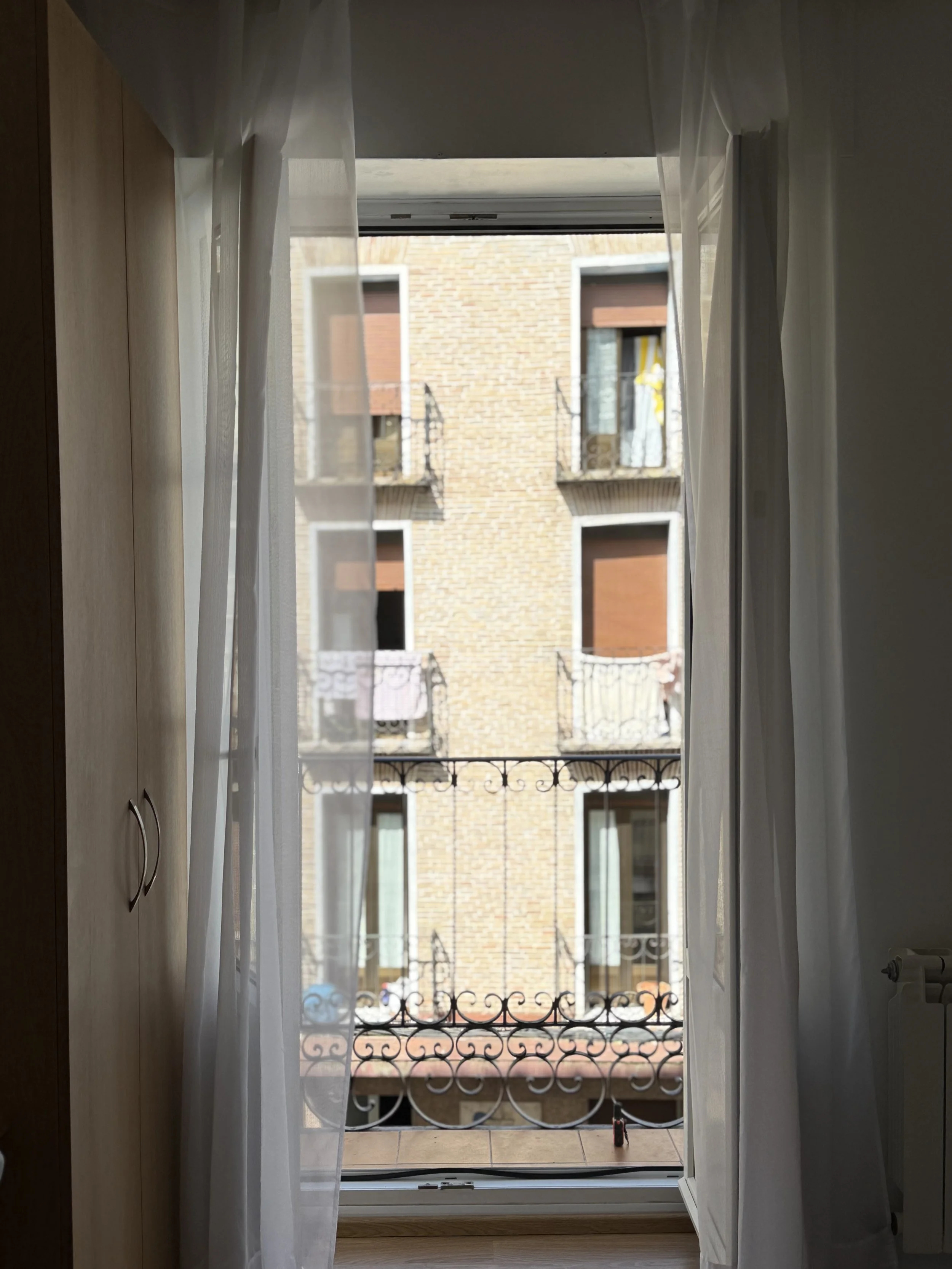 Spanish apartment views