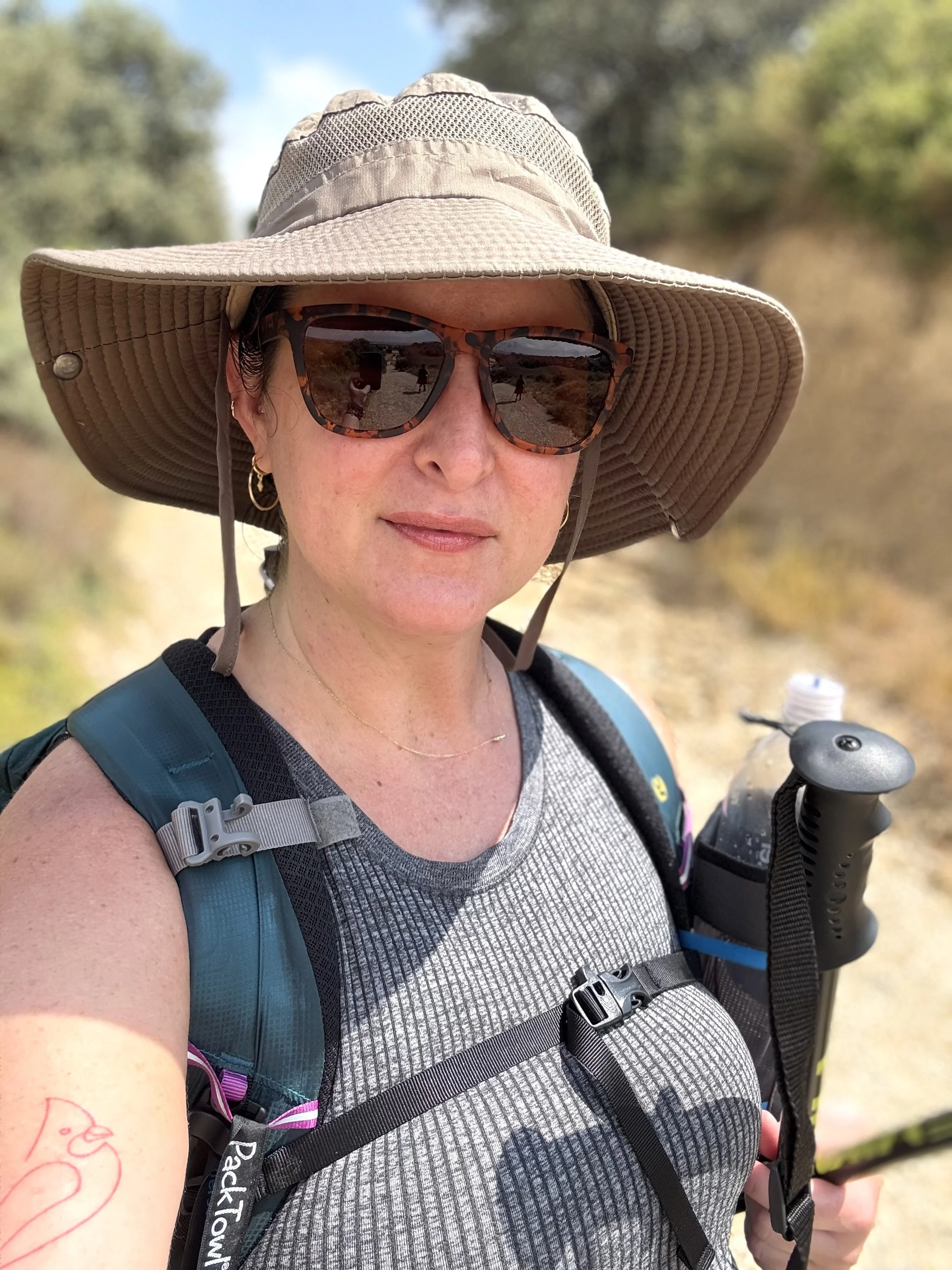Sarah Robison on the Camino de Santiago