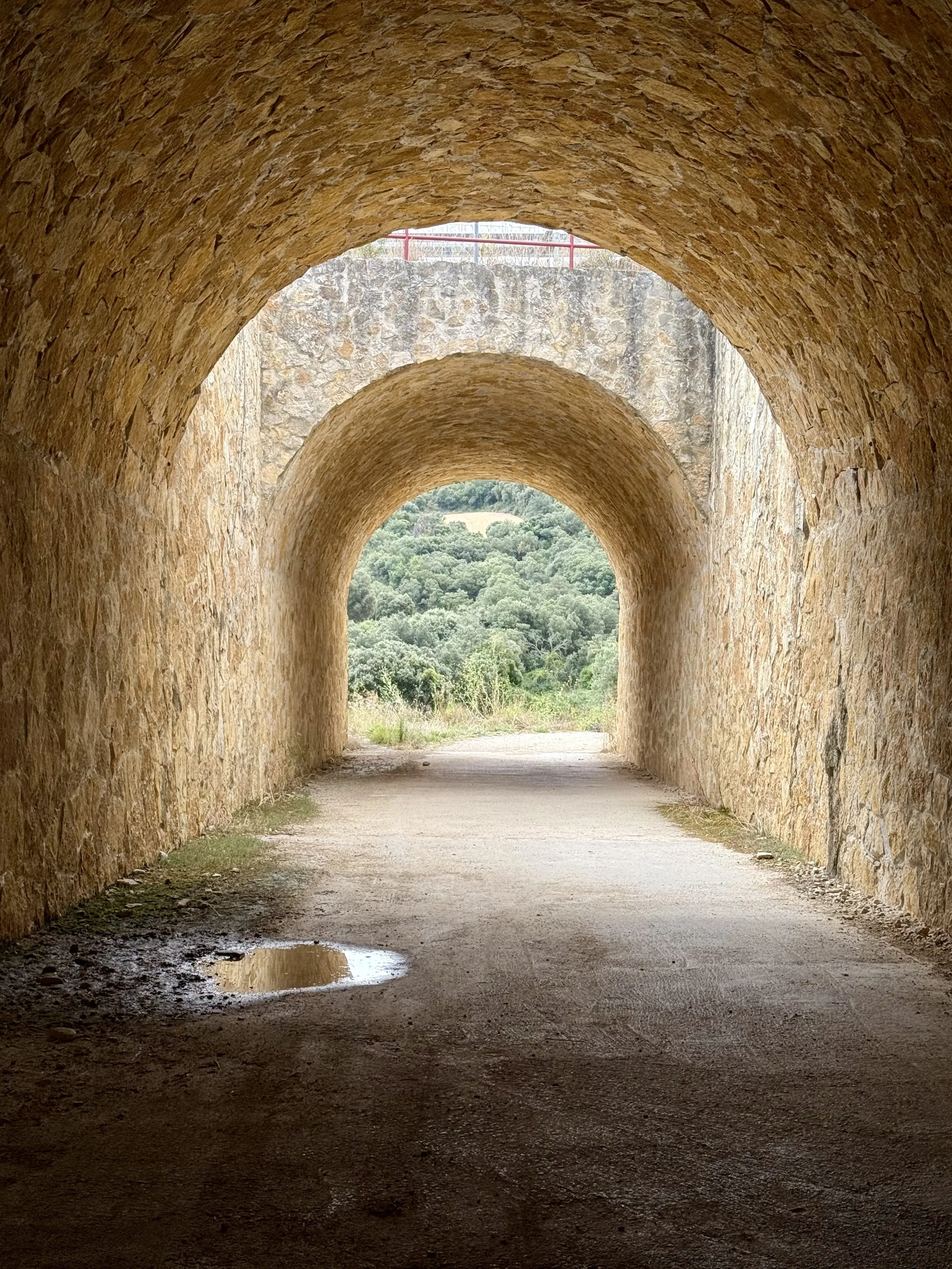 Beautiful spanish architecture on trail