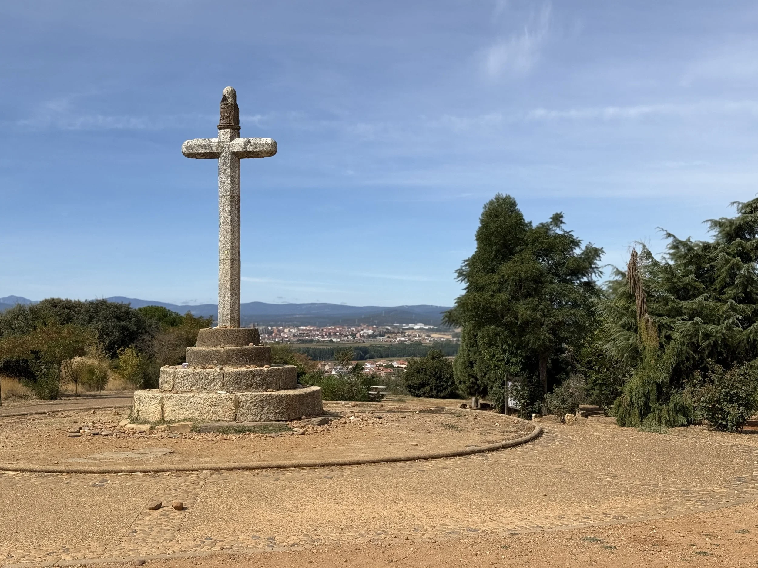 Cross monument in Spain