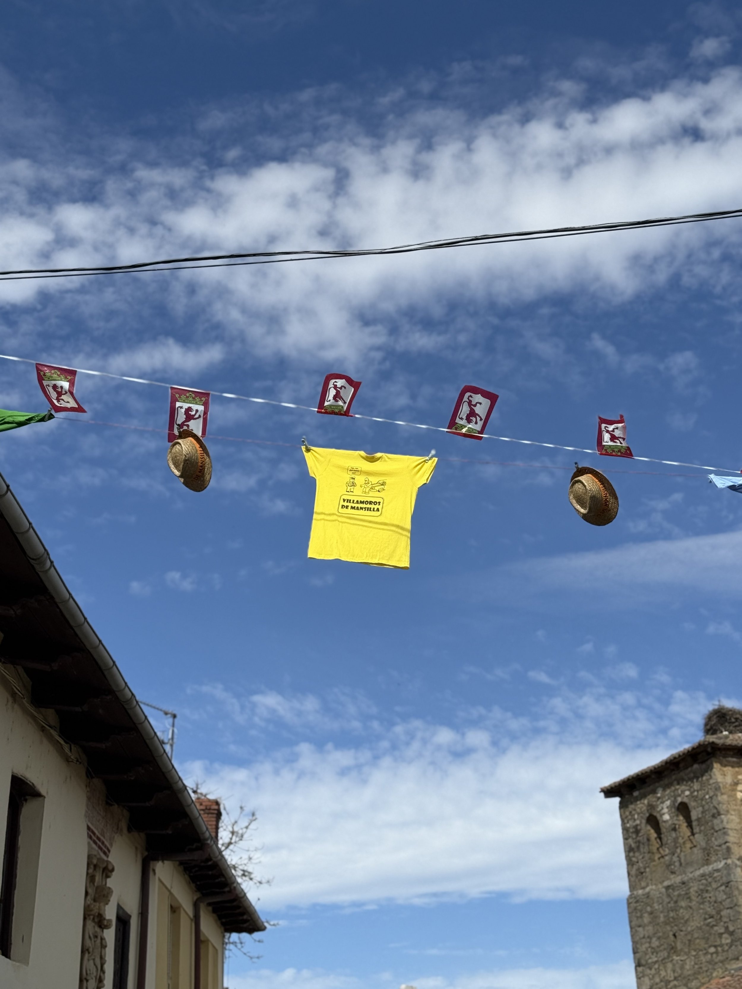 Spanish jersey hanging