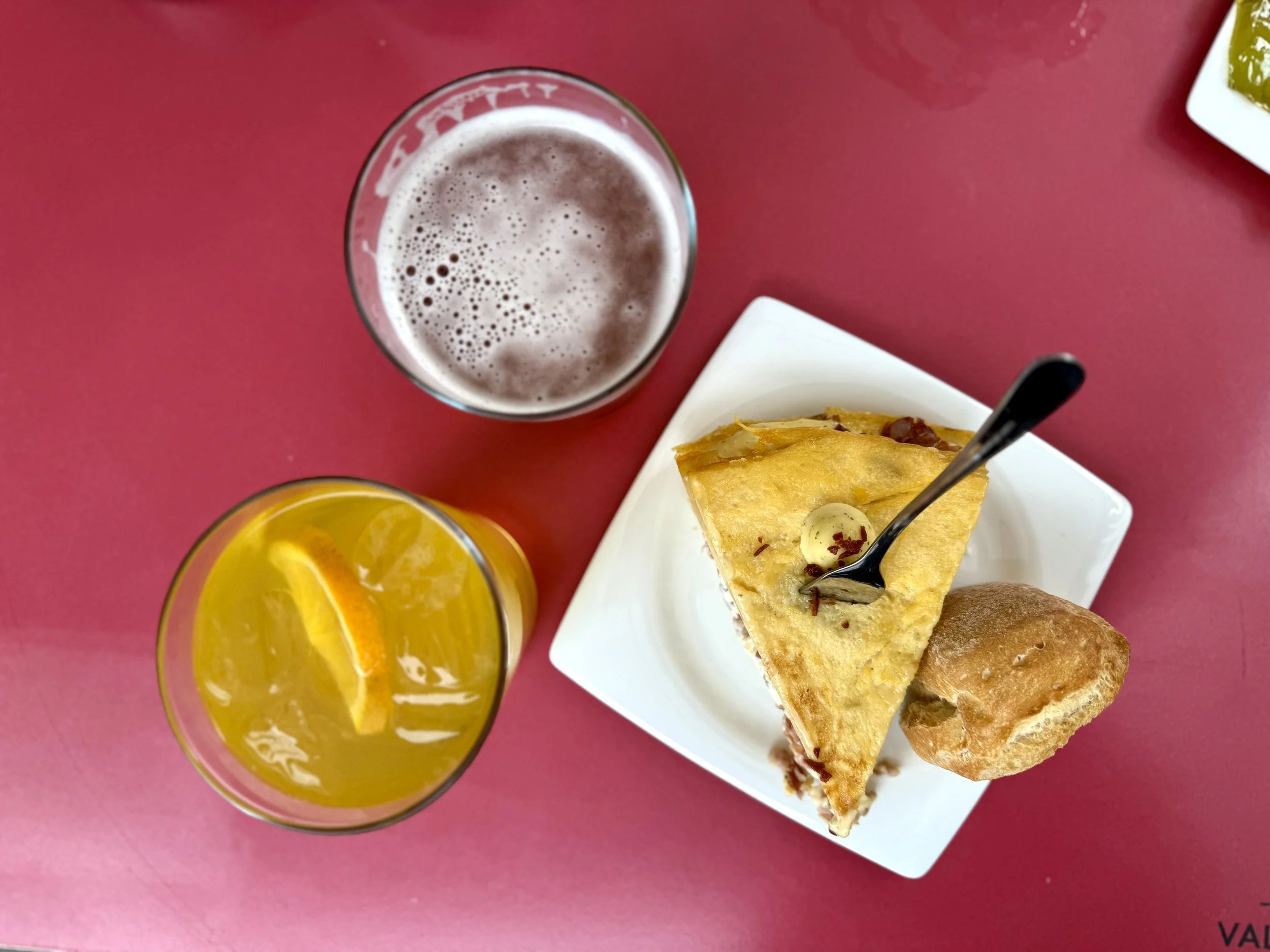 Spanish snacks and drinks