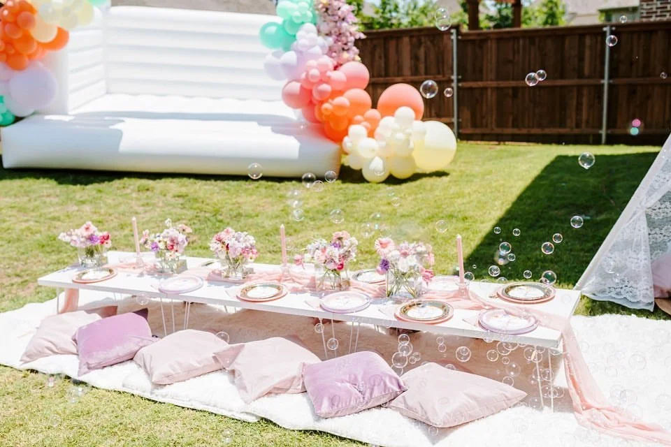 Children's birthday party decorated by Wanderlust Picnics