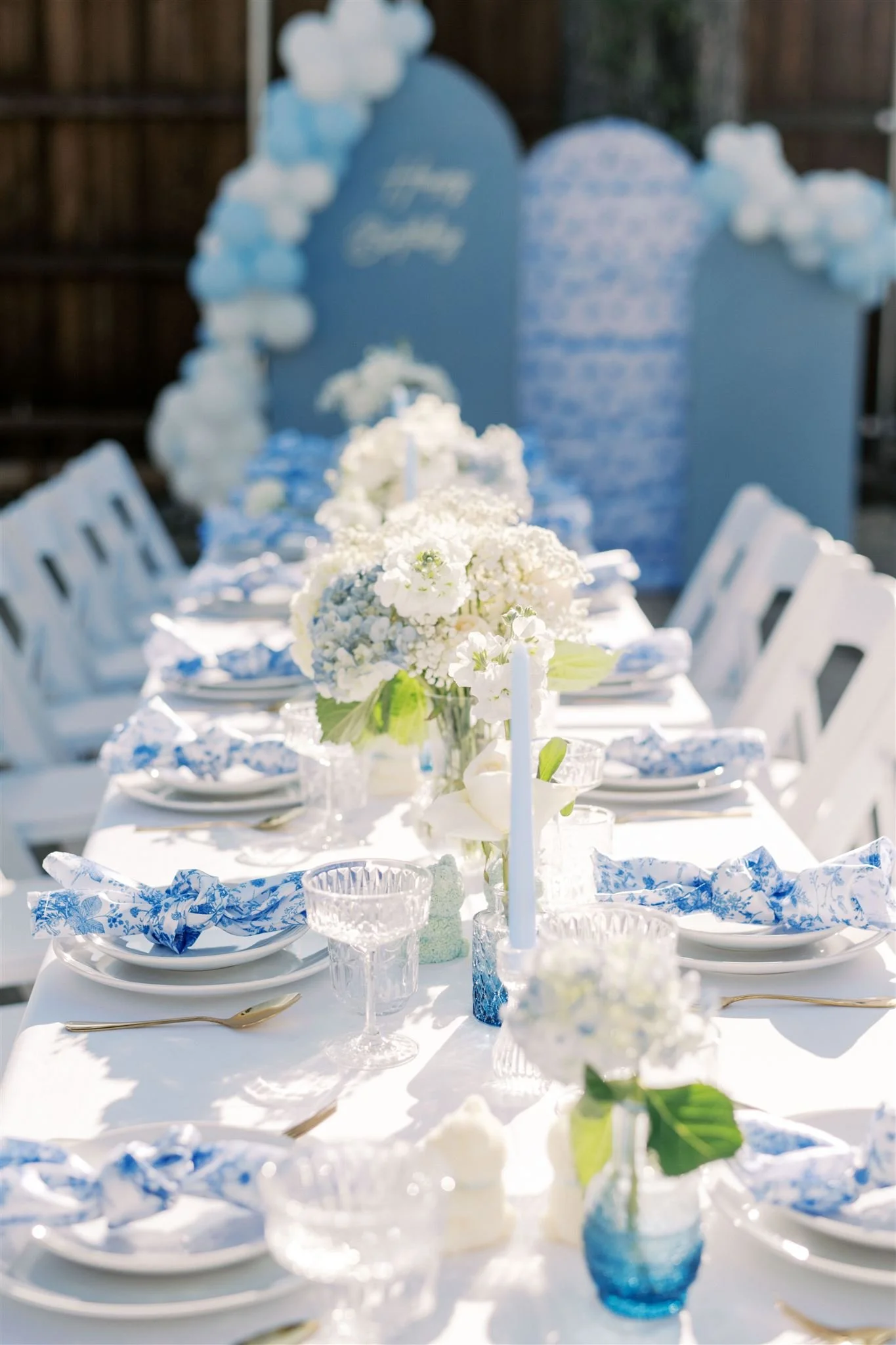 Luxury garden party styled by Wanderlust Picnics in Dallas, TX