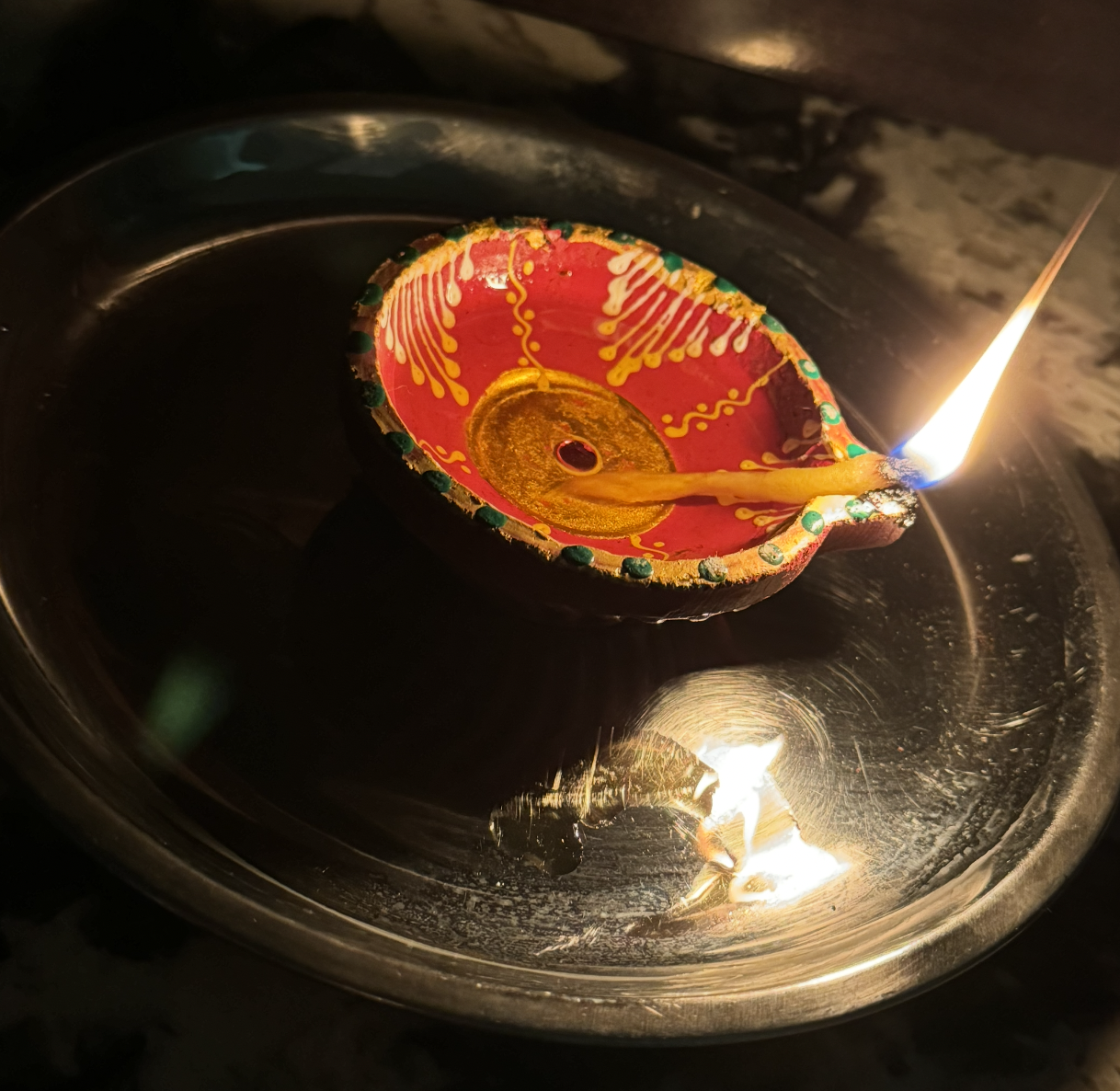Diya light for Diwali