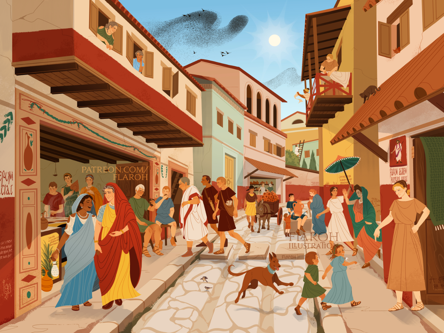 Life on a Roman Street, April 2026