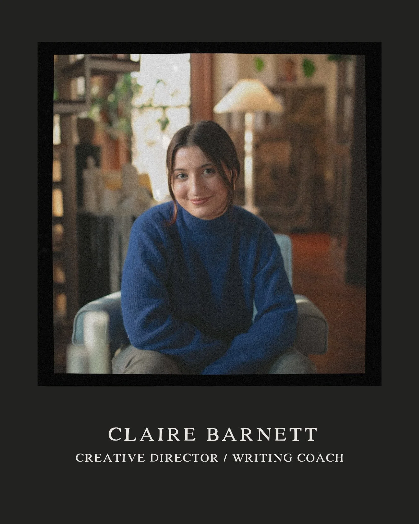 Meet Writing Coach, Claire Barnett!

Claire is not only a Writing Coach at GWG, she&rsquo;s also our Creative Director, handling everything you see coming from us. You might recognize her face from our videos. ;)

Claire is passionate about helping w