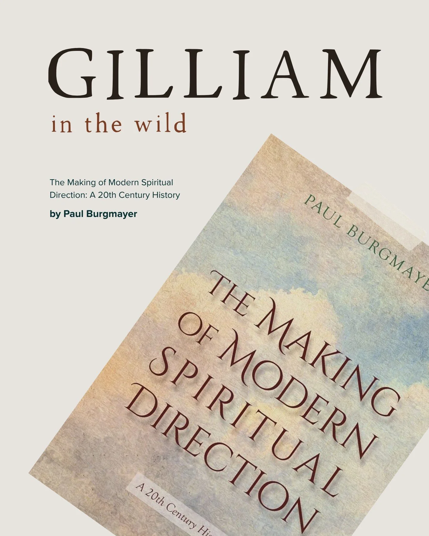 We've got some exciting news to share! Our client, Paul Burgmayer, recently published his book, The Making of Modern Spiritual Direction: A 20th-Century History.

In his forties, Paul experienced a spiritual awakening that led him first to seek out s