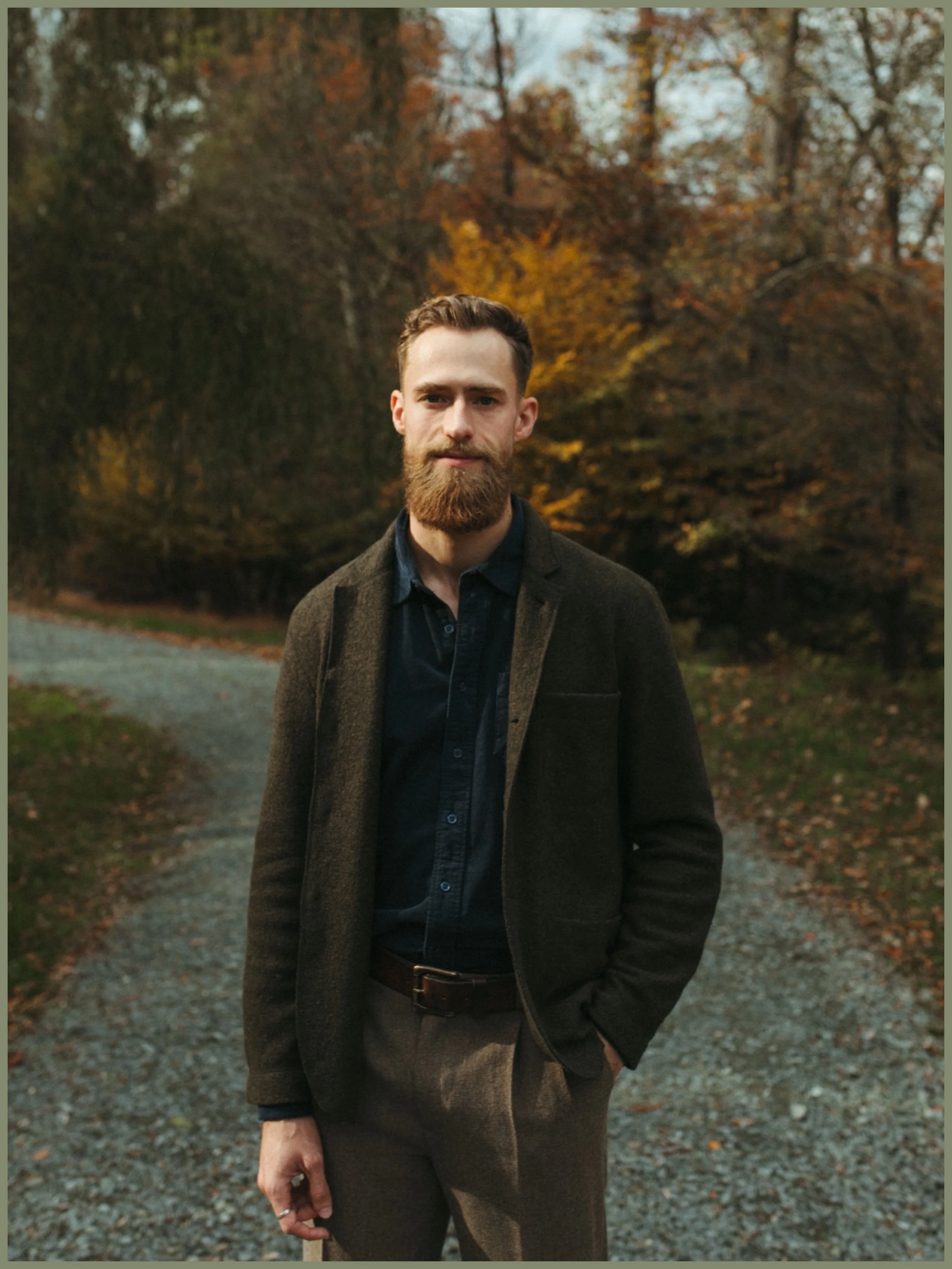 Brady Gilliam, Founder of Gilliam Writers Group, in Autumn