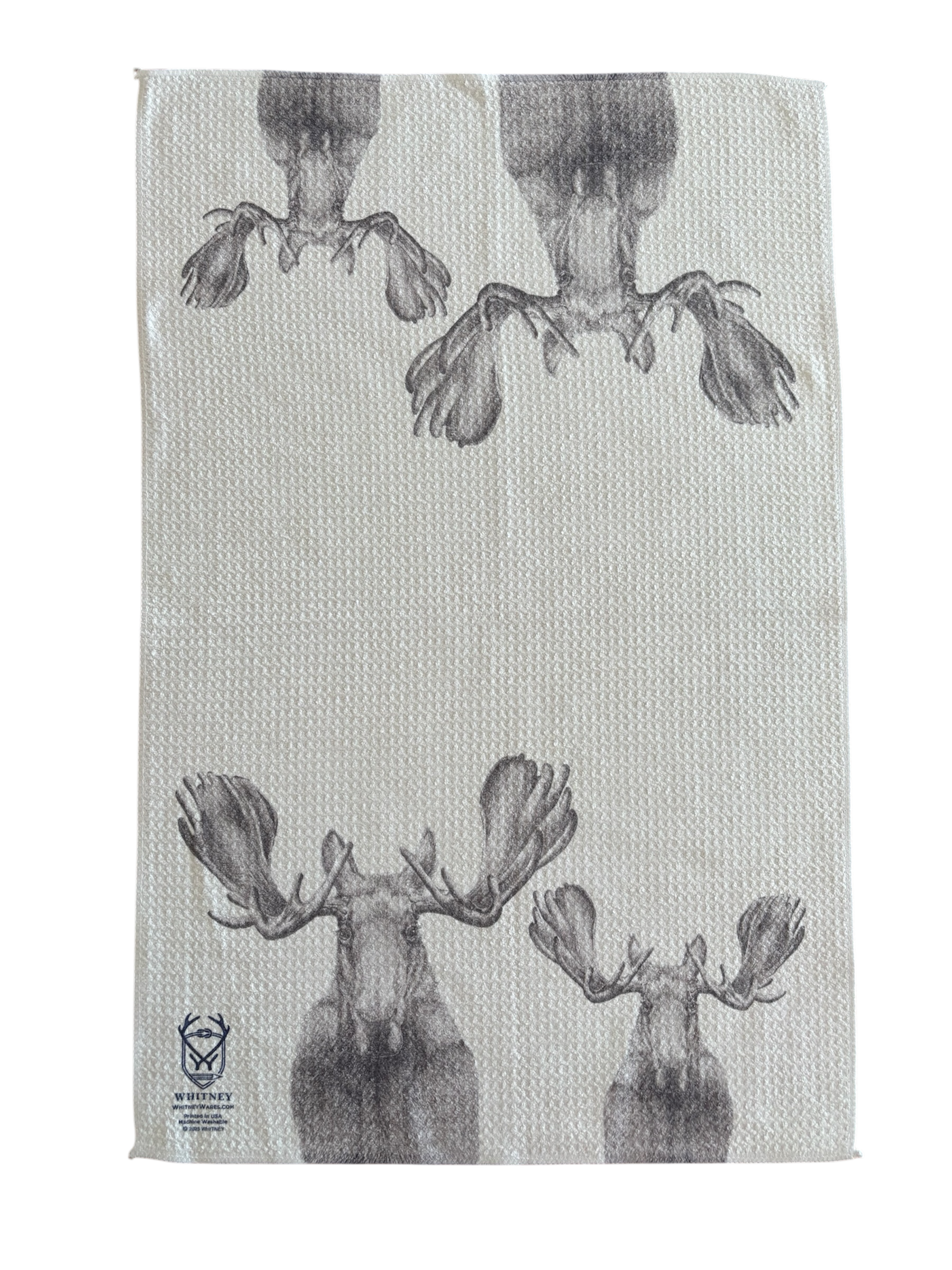 Moose Dishtowel