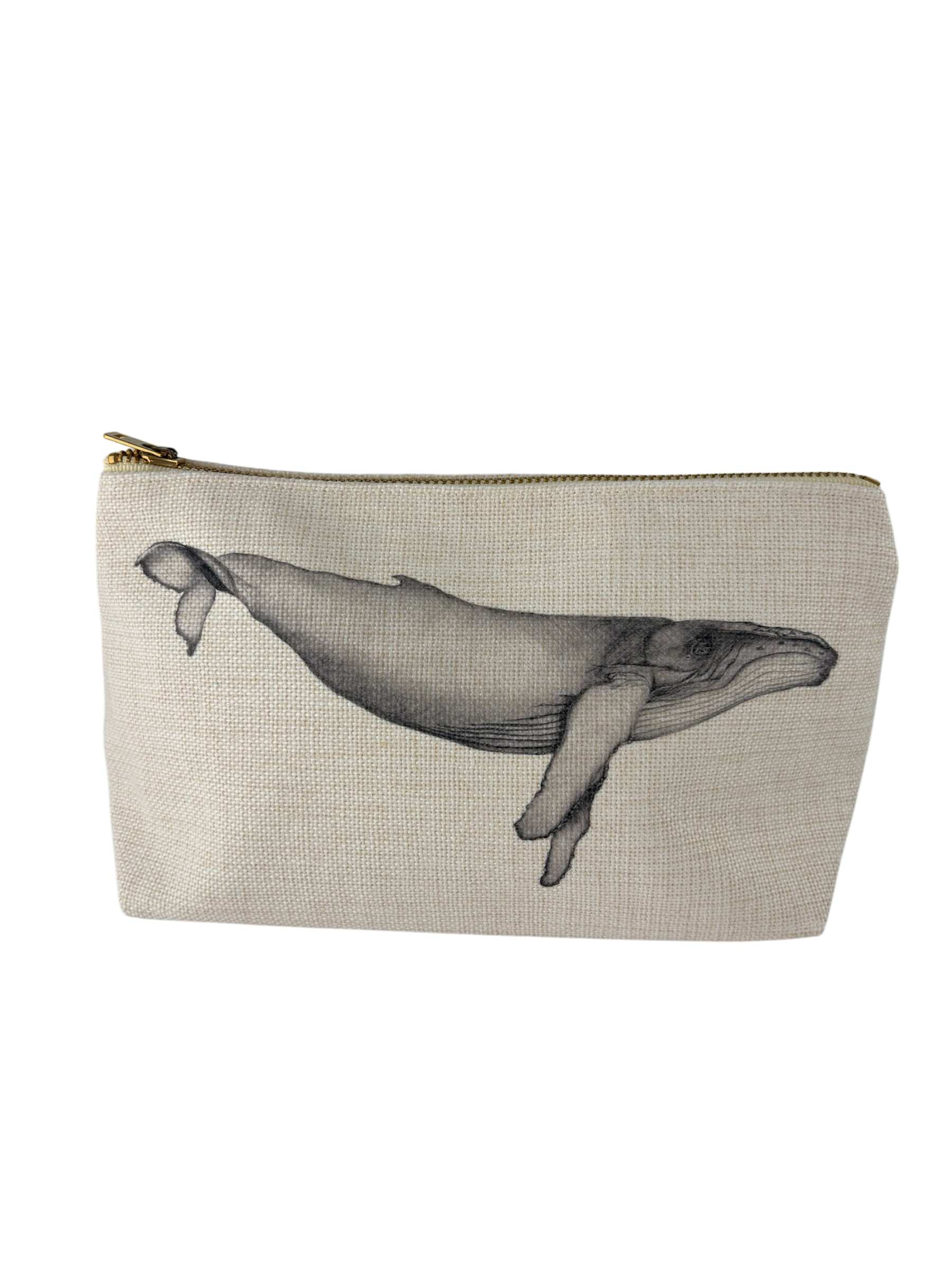 Whale Zip Bag
