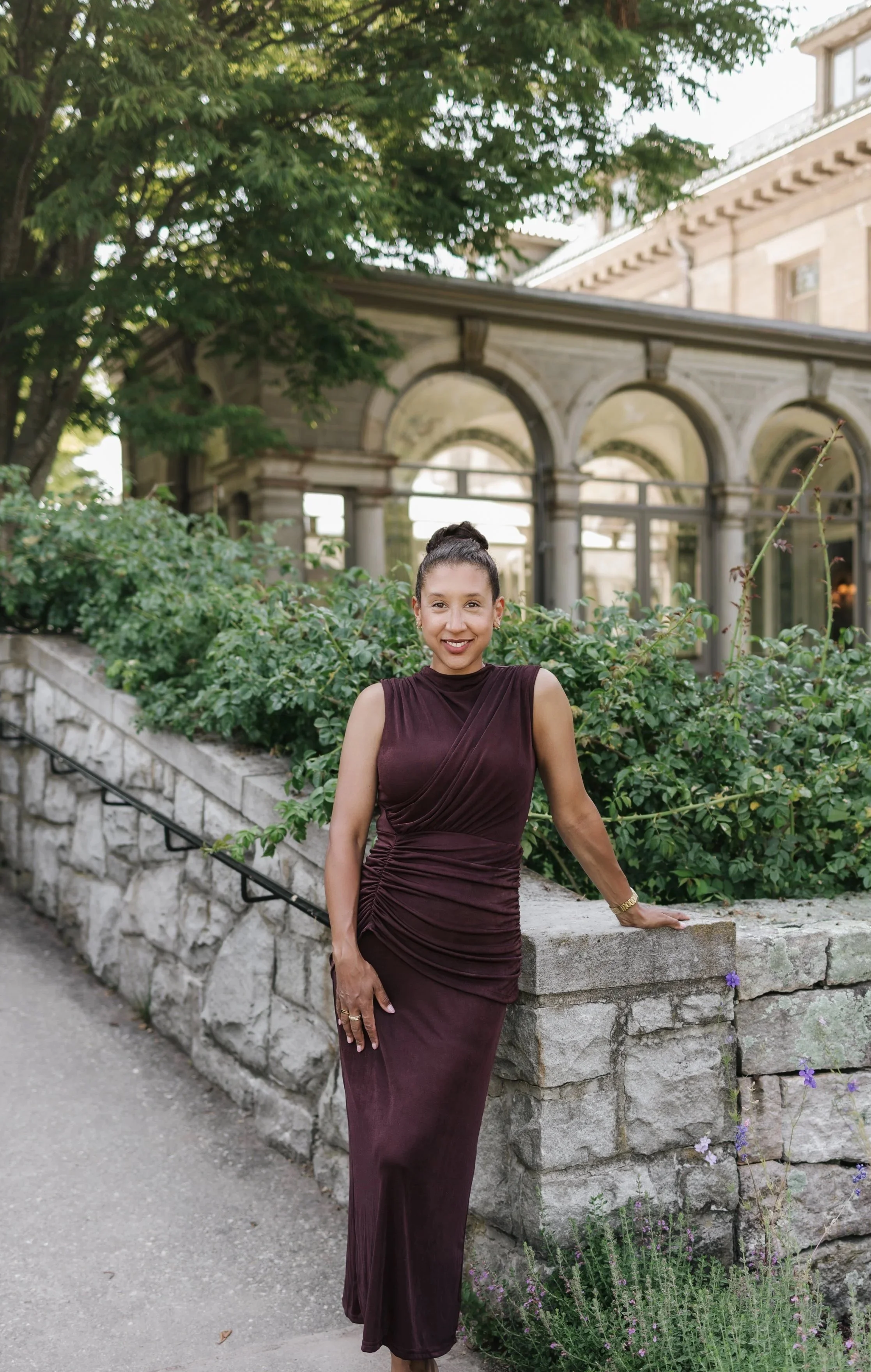 eolia mansion wedding photographer at Harkness memorial state park