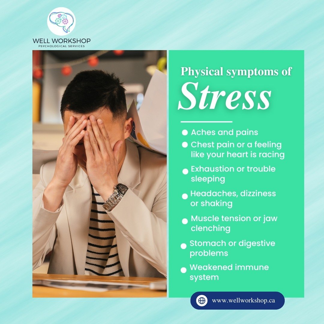 Feeling the Pressure? 😓 

Stress can show up physically through chest pain, headaches, muscle tension, or even digestive issues. Listen to your body and take steps to manage stress. 

#StressAwareness #PhysicalHealthMatters #MindBodyConnection #Stre
