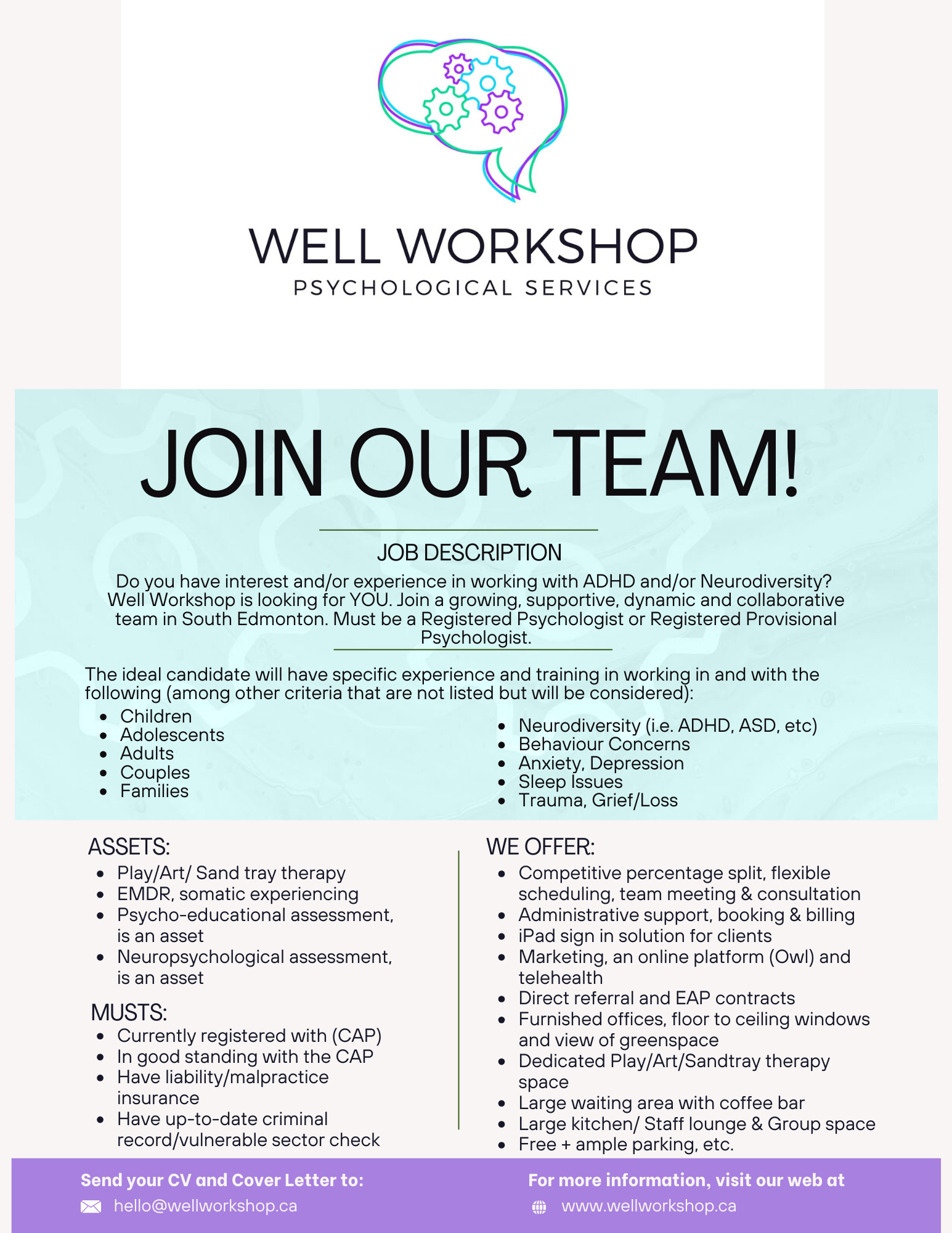 Join Our Team