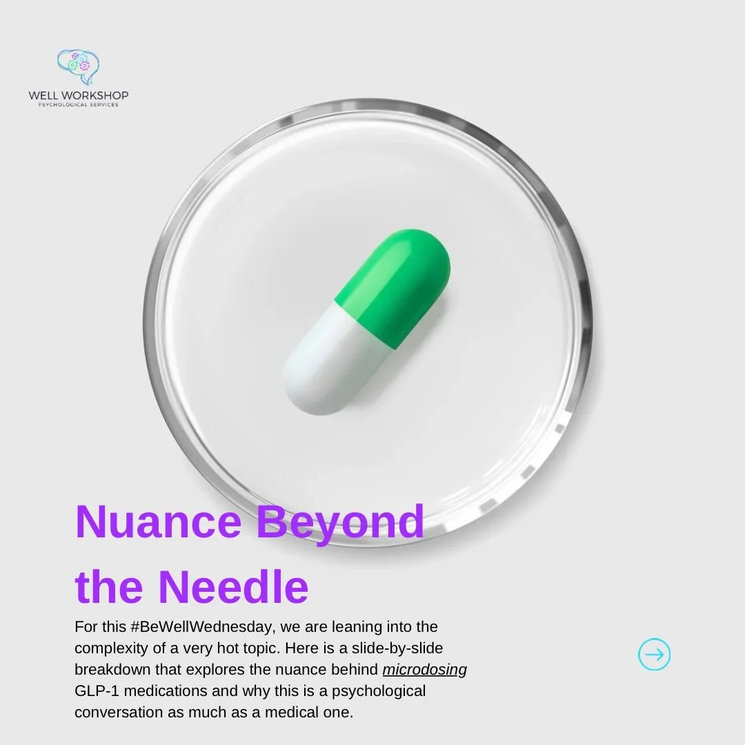 Be Well Wednesdays is a series where our clinic shares psychology-informed education drawn from professional learning, including research and podcasts.&nbsp;&nbsp;&nbsp;&nbsp;&nbsp;&nbsp;&nbsp;&nbsp;&nbsp;&nbsp;&nbsp;&nbsp;&nbsp;&nbsp;&nbsp;&nbsp;&nb