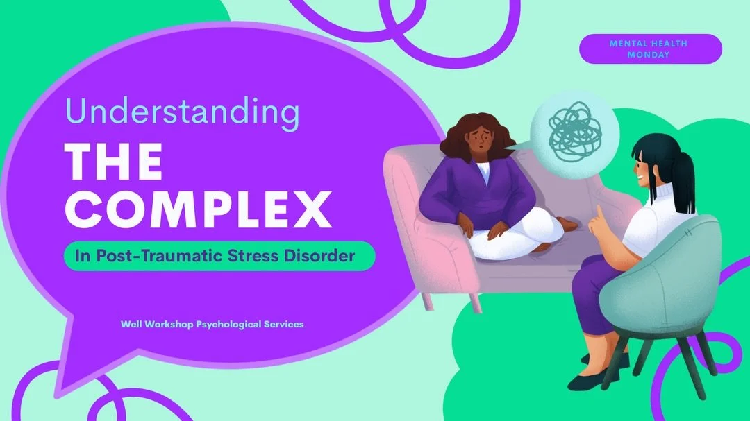 Not all trauma looks the same. This PTSDAwarenessDay, we&rsquo;re diving into the difference between PTSD and Complex PTSD.
Understanding what&rsquo;s going on is the first step to healing. 

#MentalHealthMonday
#CPTSD
#PTSDAwareness #WellWorkshop
Tr