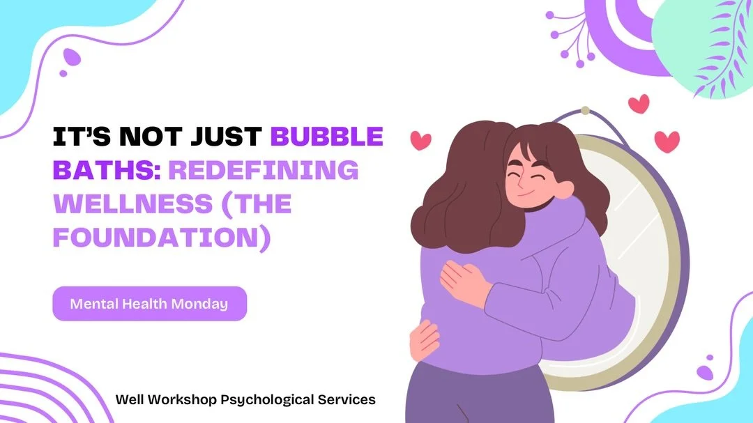 Happy MentalHealthMonday! This International Self-Care Day, we&rsquo;re moving beyond &ldquo;bubble-bathification&rdquo;. 

Real self-care is a practice of self-awareness and self-compassion that keeps you grounded. 

What&rsquo;s one real act of car