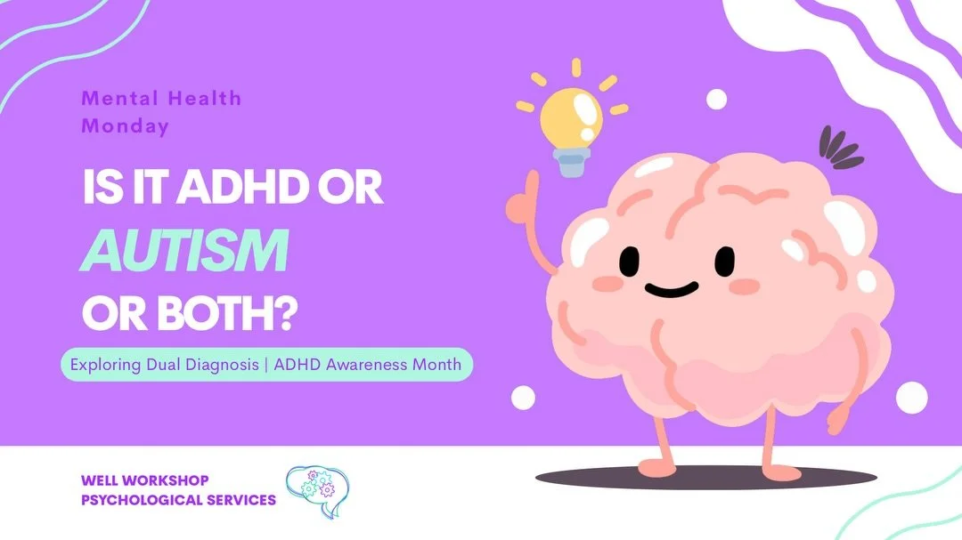 Did you know ADHD and autism frequently walk hand in hand? 🧠 Overlapping traits can make diagnosis and daily support feel like a complex puzzle.

Want to learn more? Check out our upcoming blog post on the AuDHD overlap (link in bio)! Our dedicated 