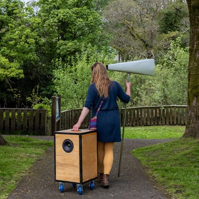 ‘The Call’ sound and sculpture installation by Katie Anderson