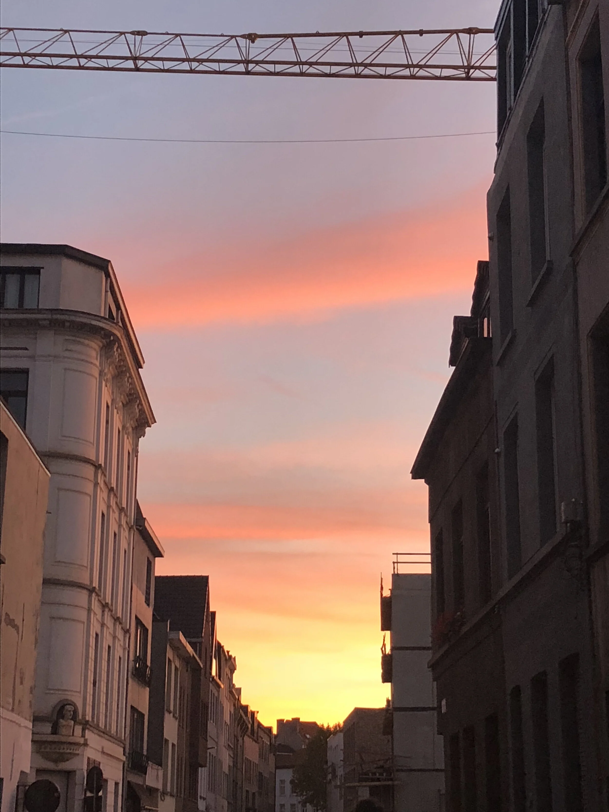 Vienna night sky