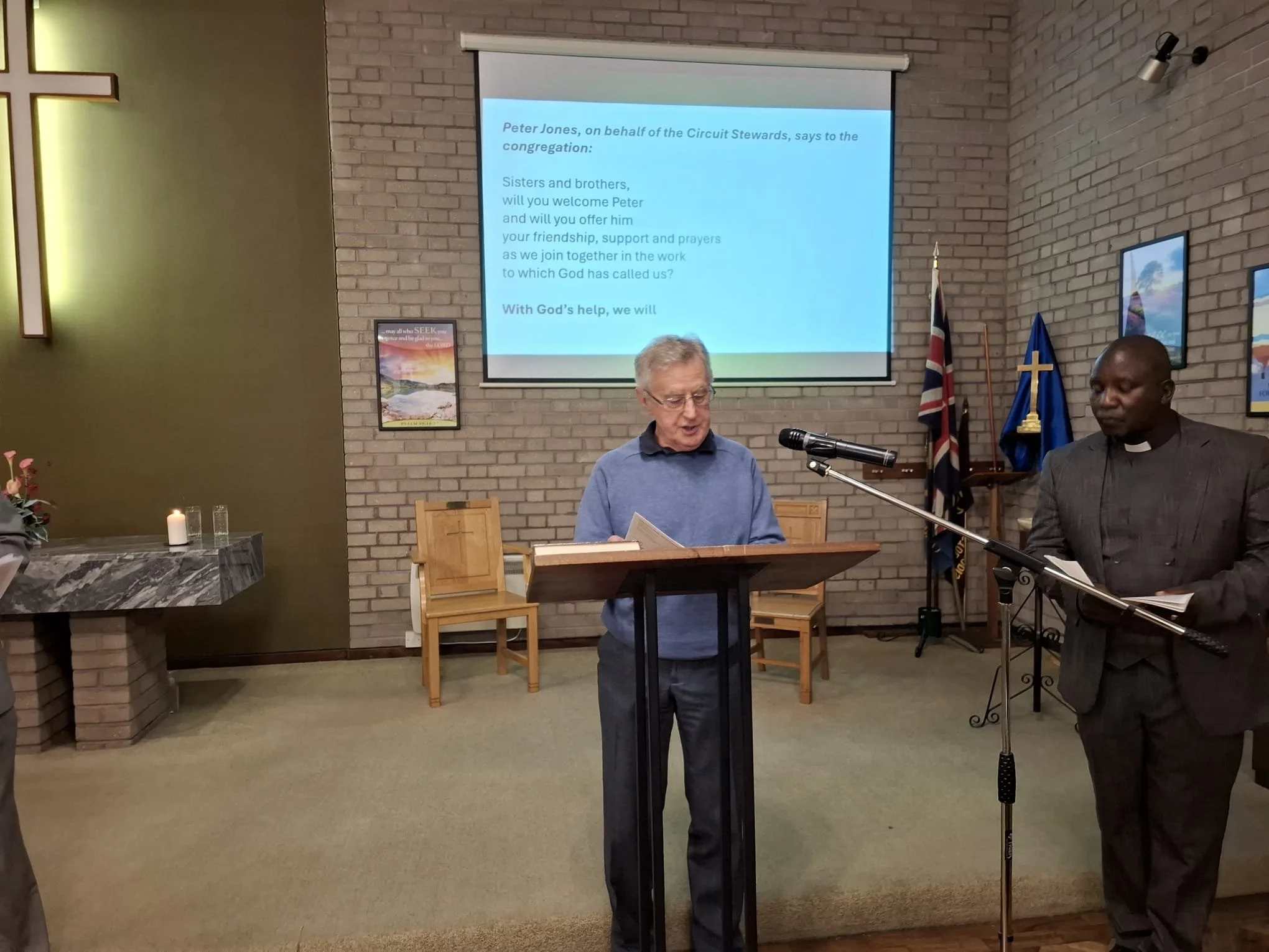 St Peter's welcome service for Rev Peter 3.jpeg