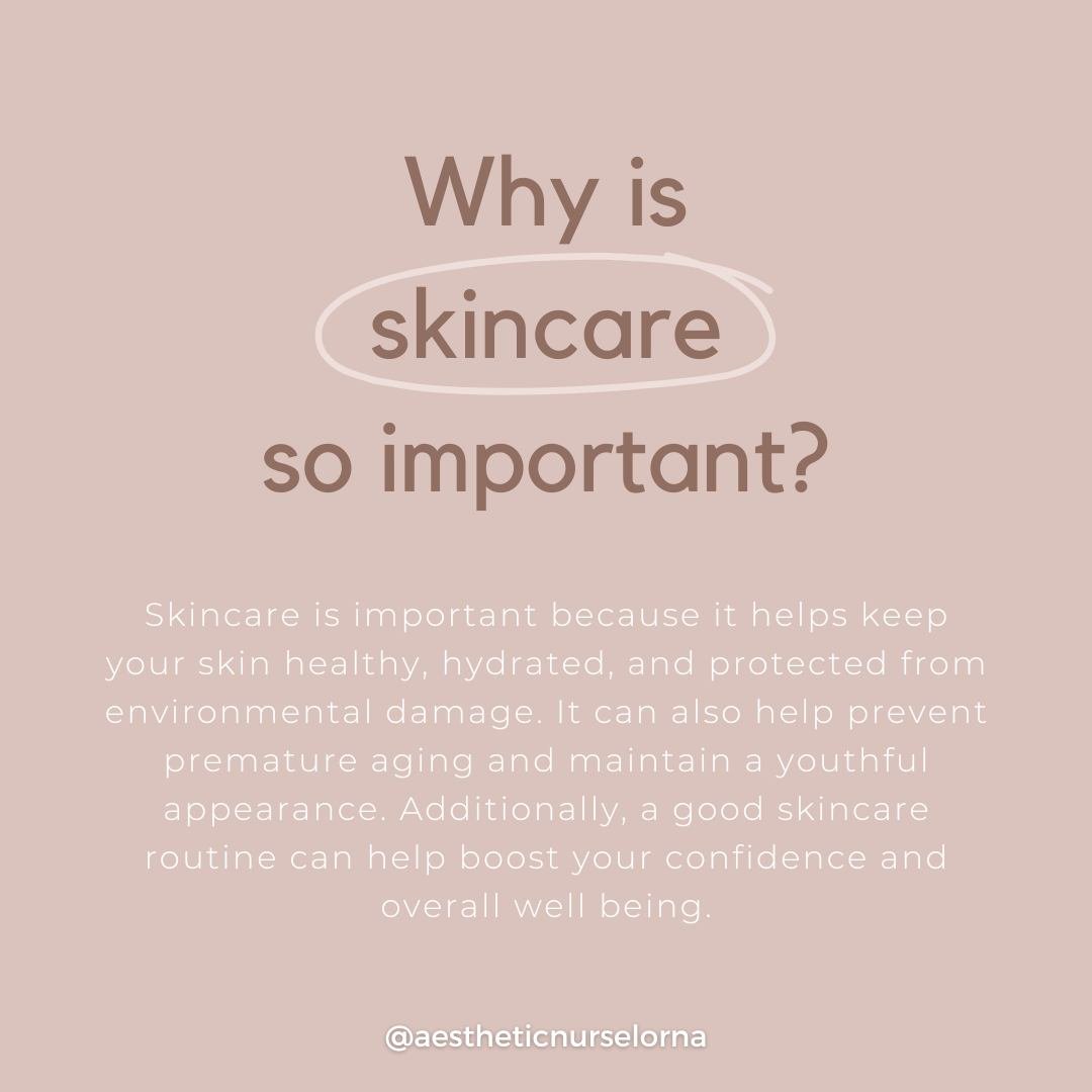 Wondered why skincare is so important?

Take a look!

Book via link in bio!