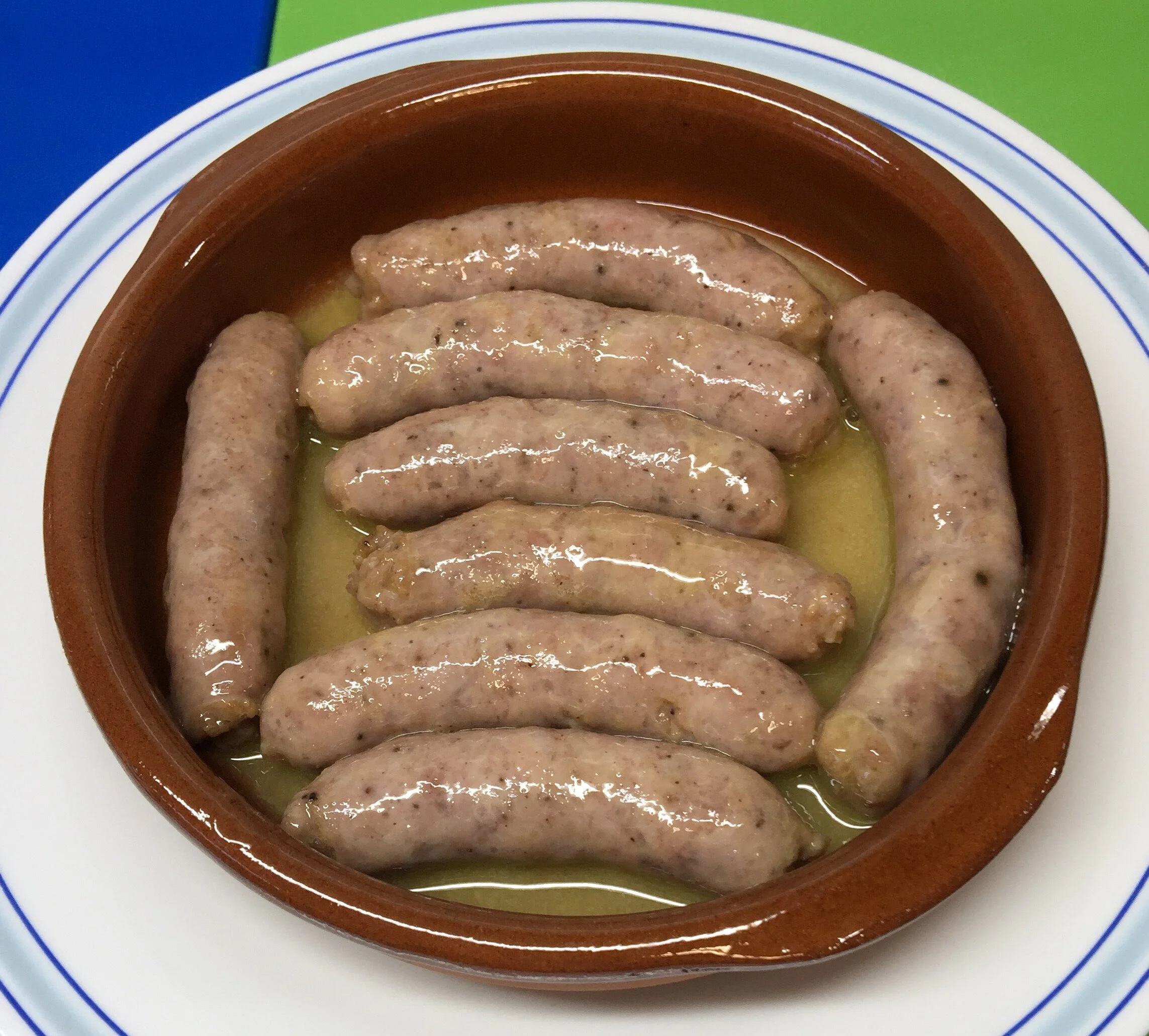 Salchichas a la sidra Cocinando a