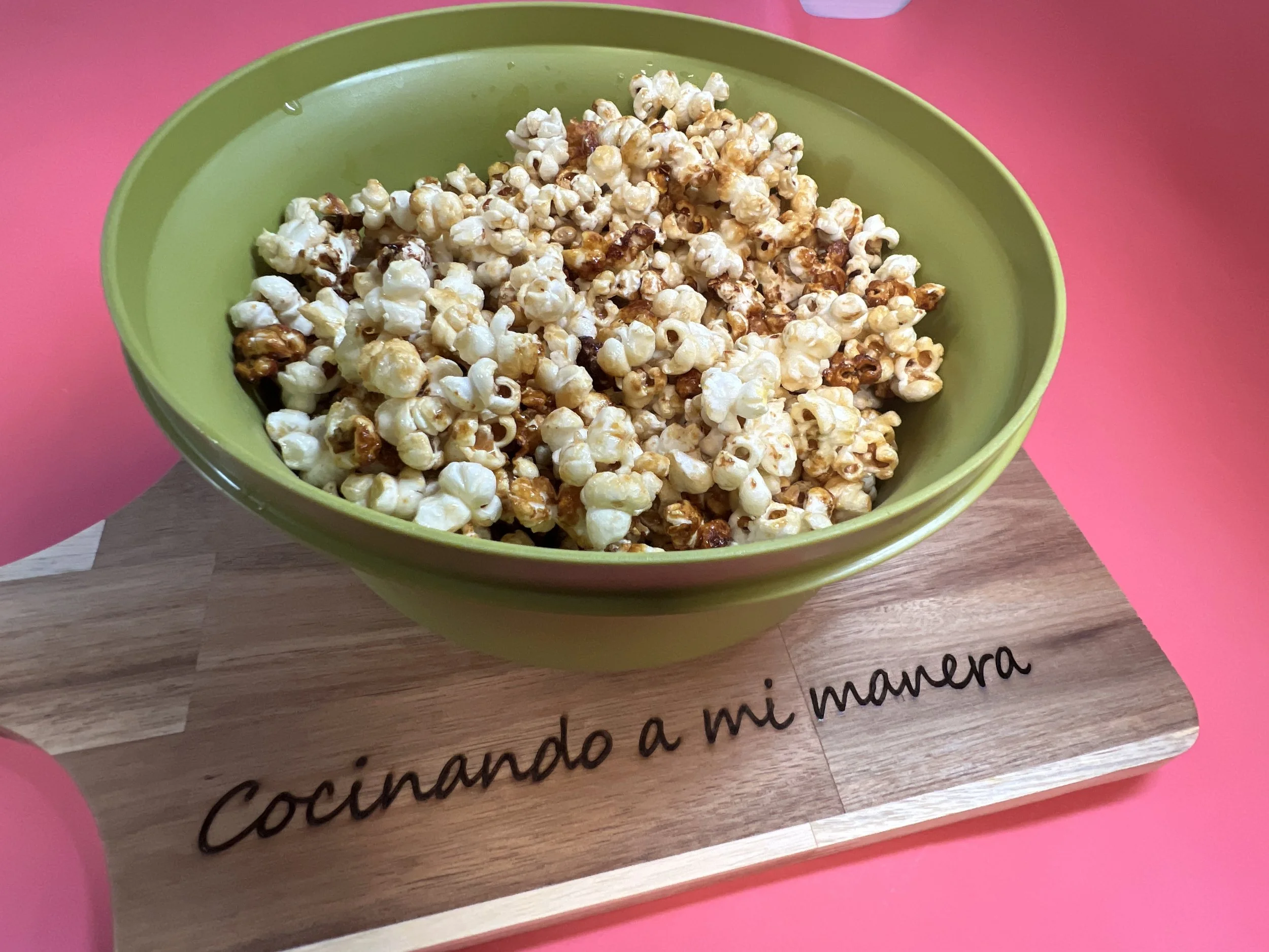 Tostones o palomitas dulces