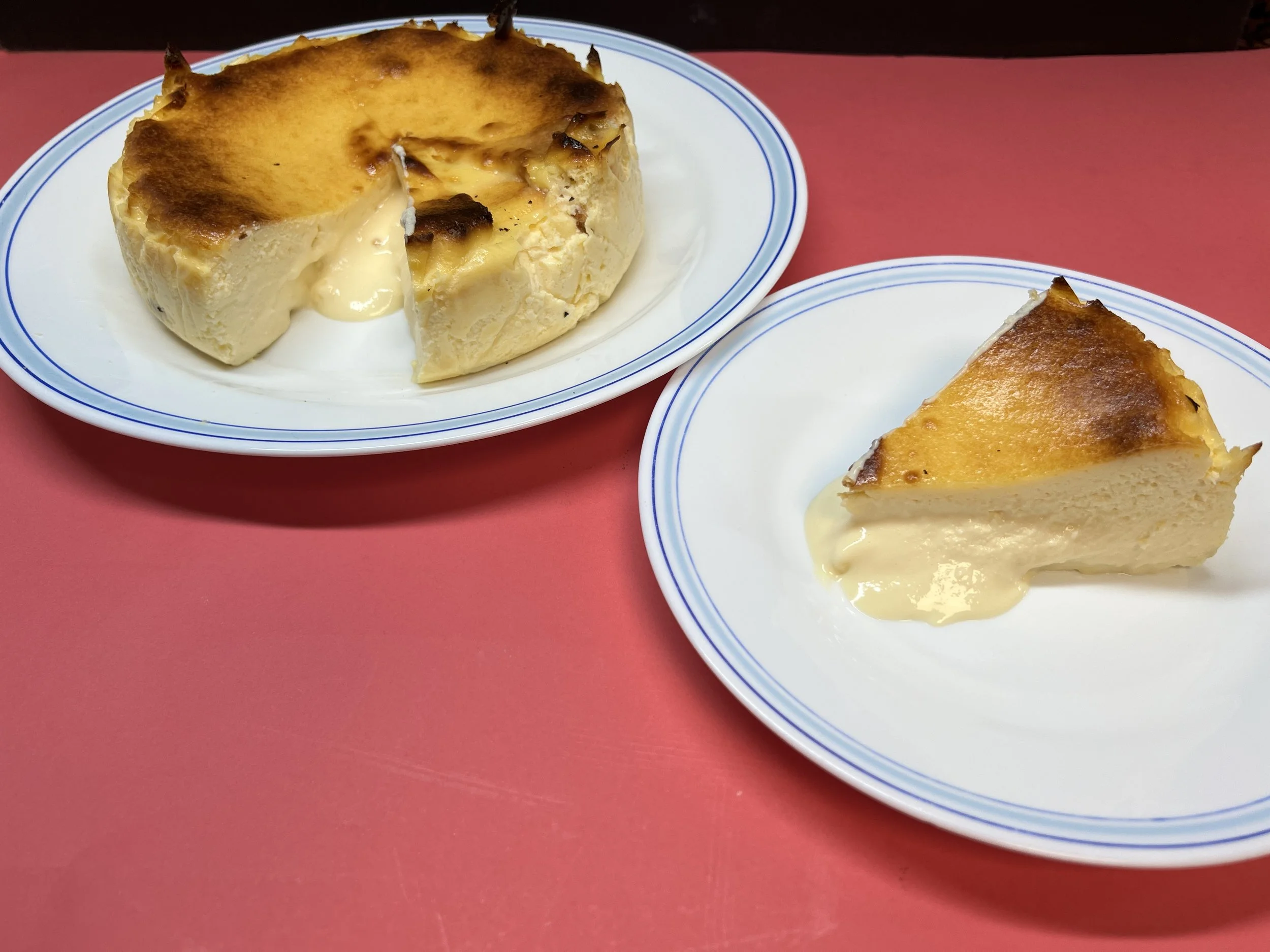 Tarta de requesón sin gluten 