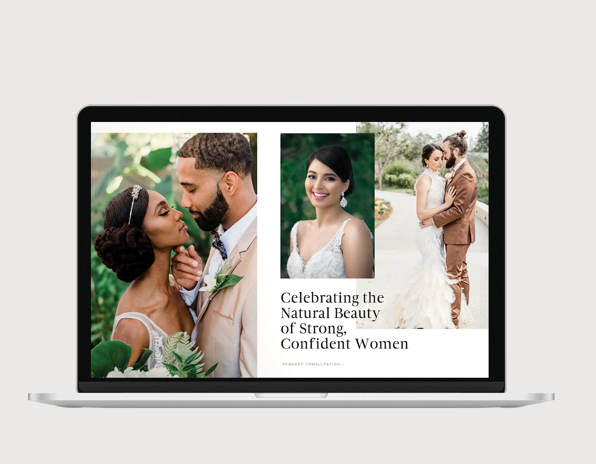 Website design for wedding businesses