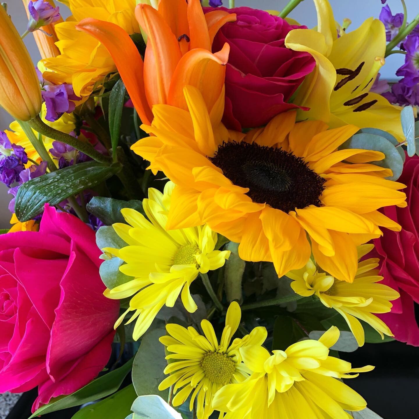 Joy by delivery. 

#flowerstagram
