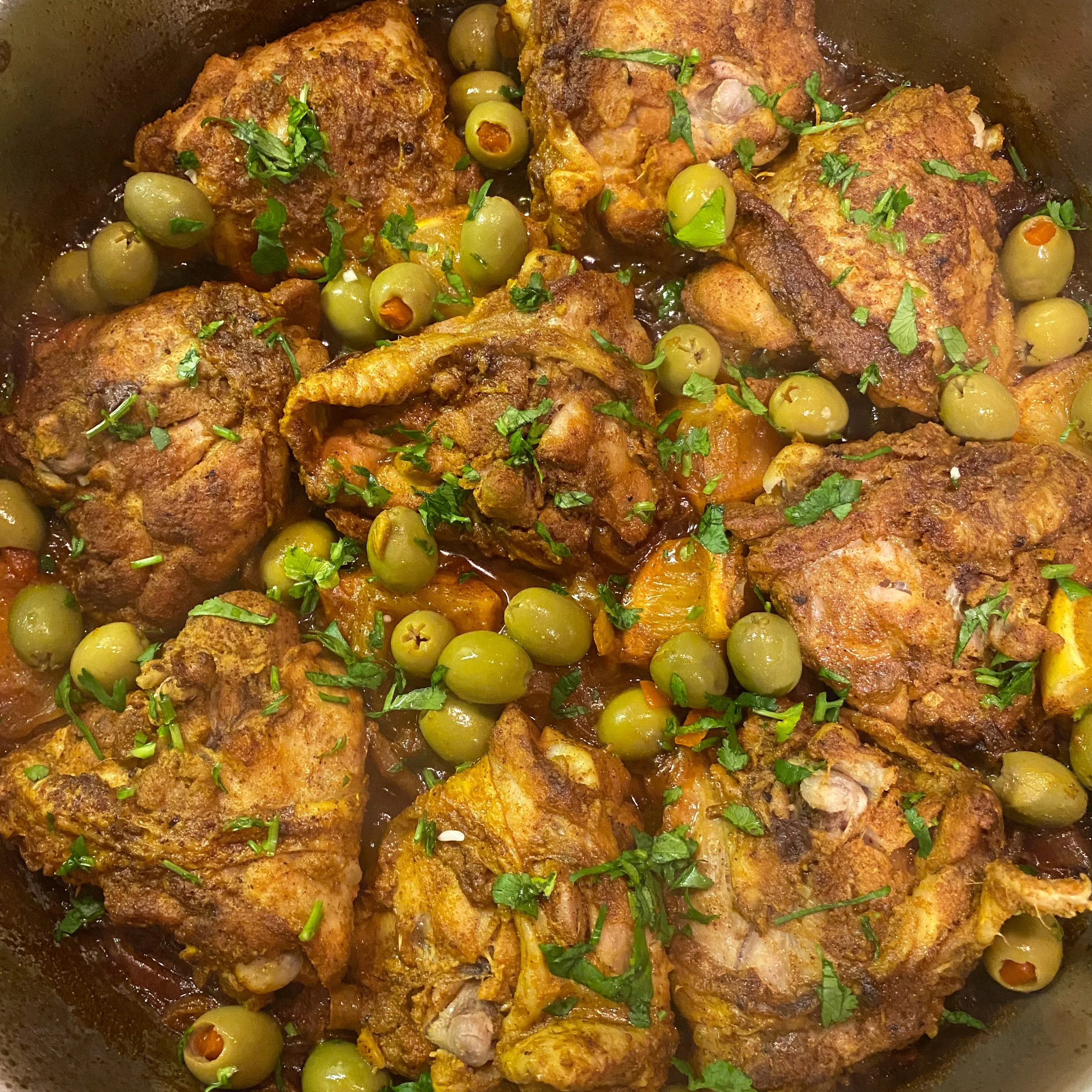 Chicken tagine  