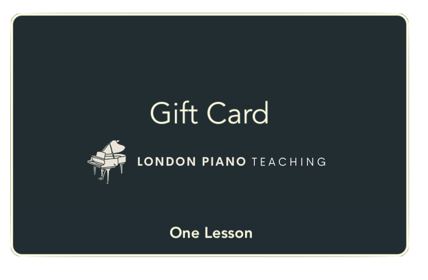 Gift One Piano Lesson