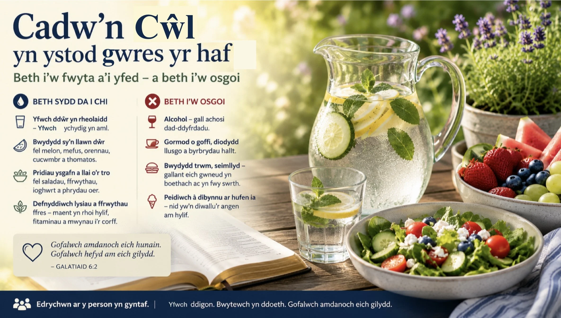 Cadw’n Cŵl