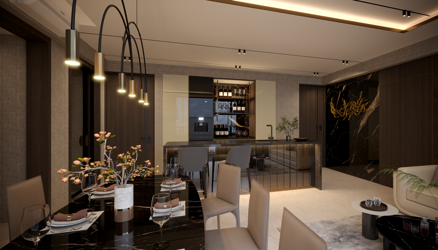 Kopar Condo Luxurious Interior Design