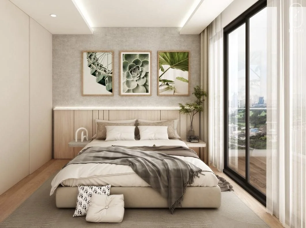 ✨ Less is more &mdash; and this Japandi-inspired living space proves it. ✨
Clean lines, warm wood accents, and a palette of calming neutrals come together to create a serene, functional environment that feels like a breath of fresh air.

Every elemen