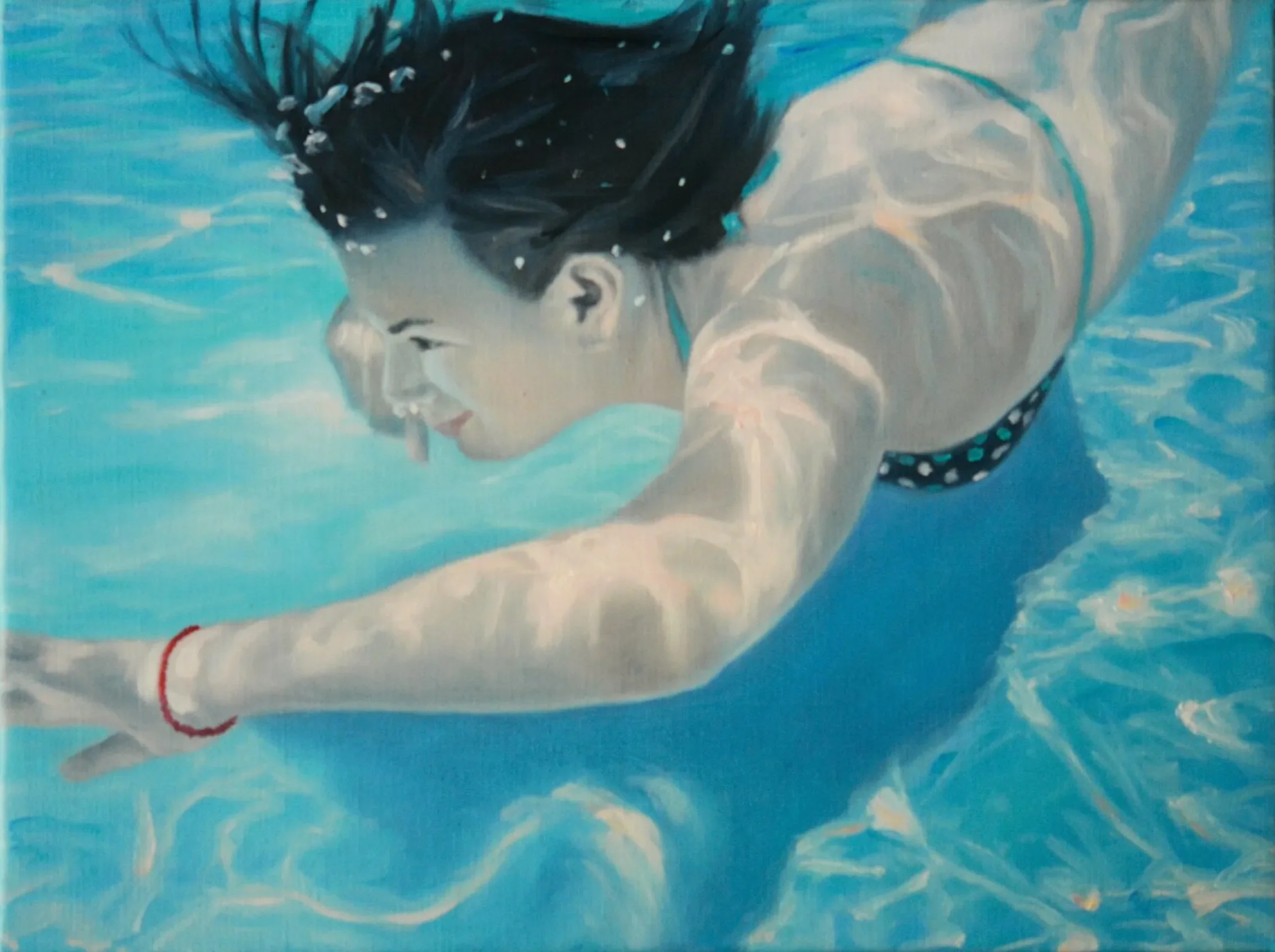 Elpis, oil on linen, 30 x 40 cm, Sold