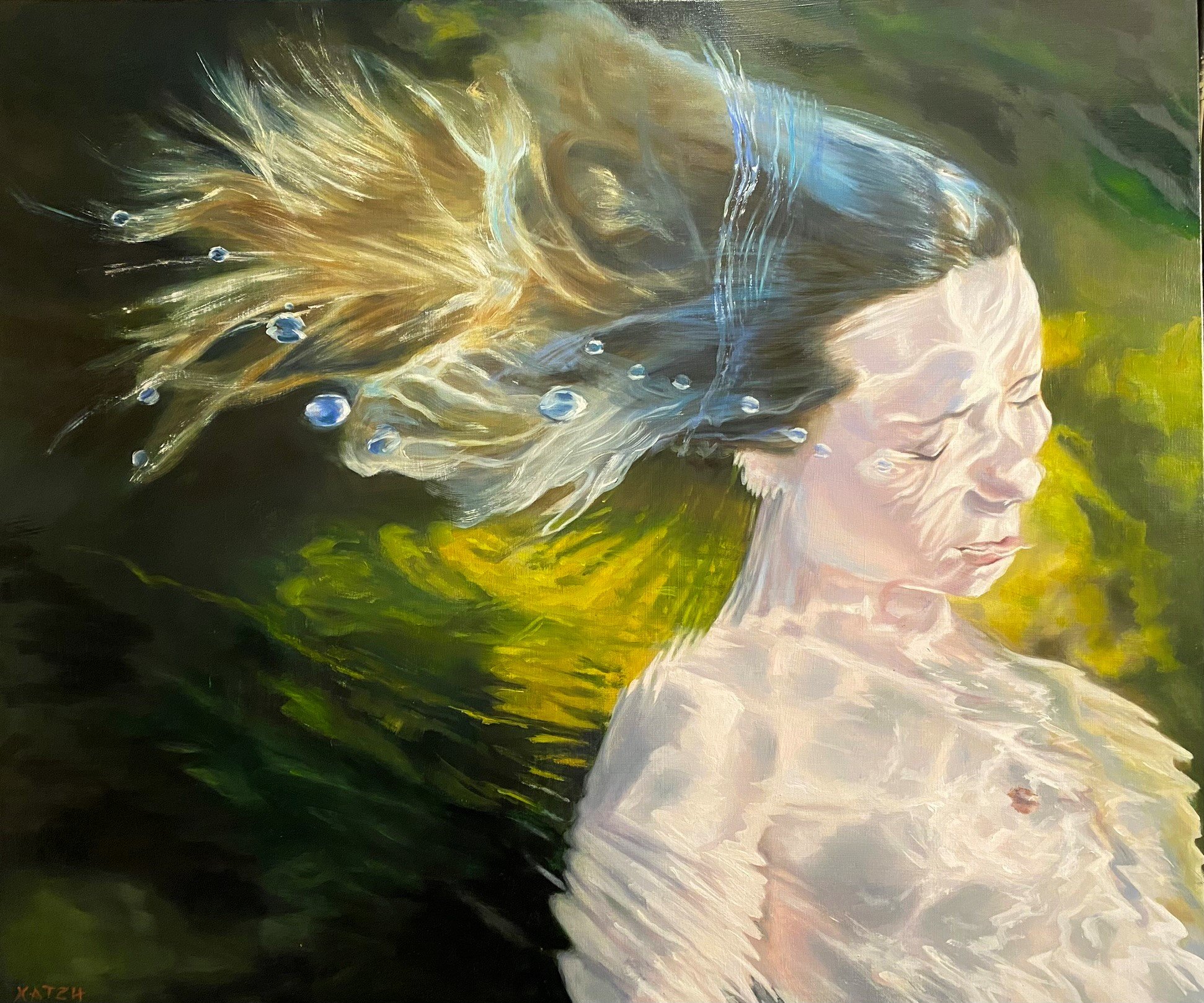 Dream, oil on camvas, 100 x 120 cm