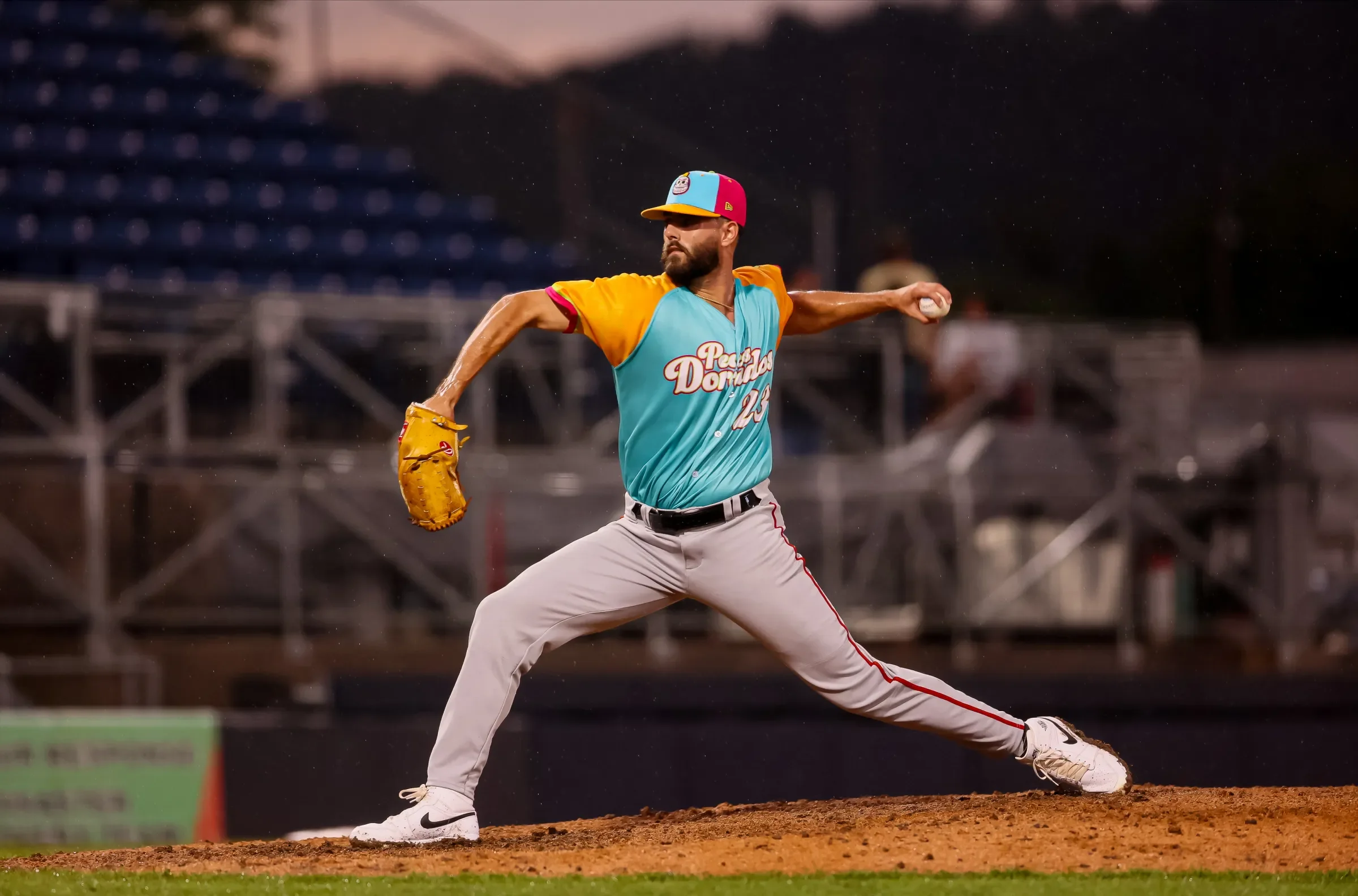 Tyler Samaniego is settling in well with his new organization