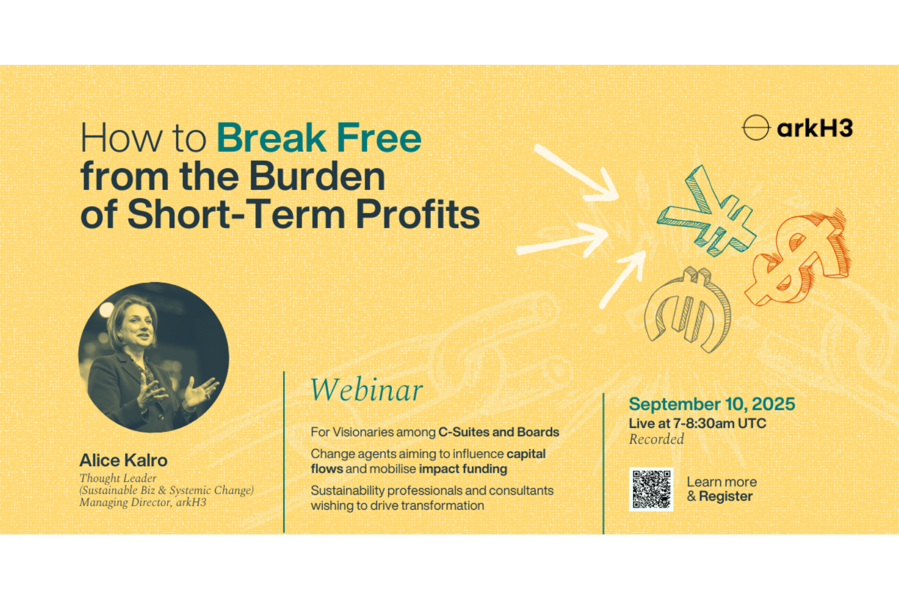 How to Break Free from the Burden of Short-Term Profits