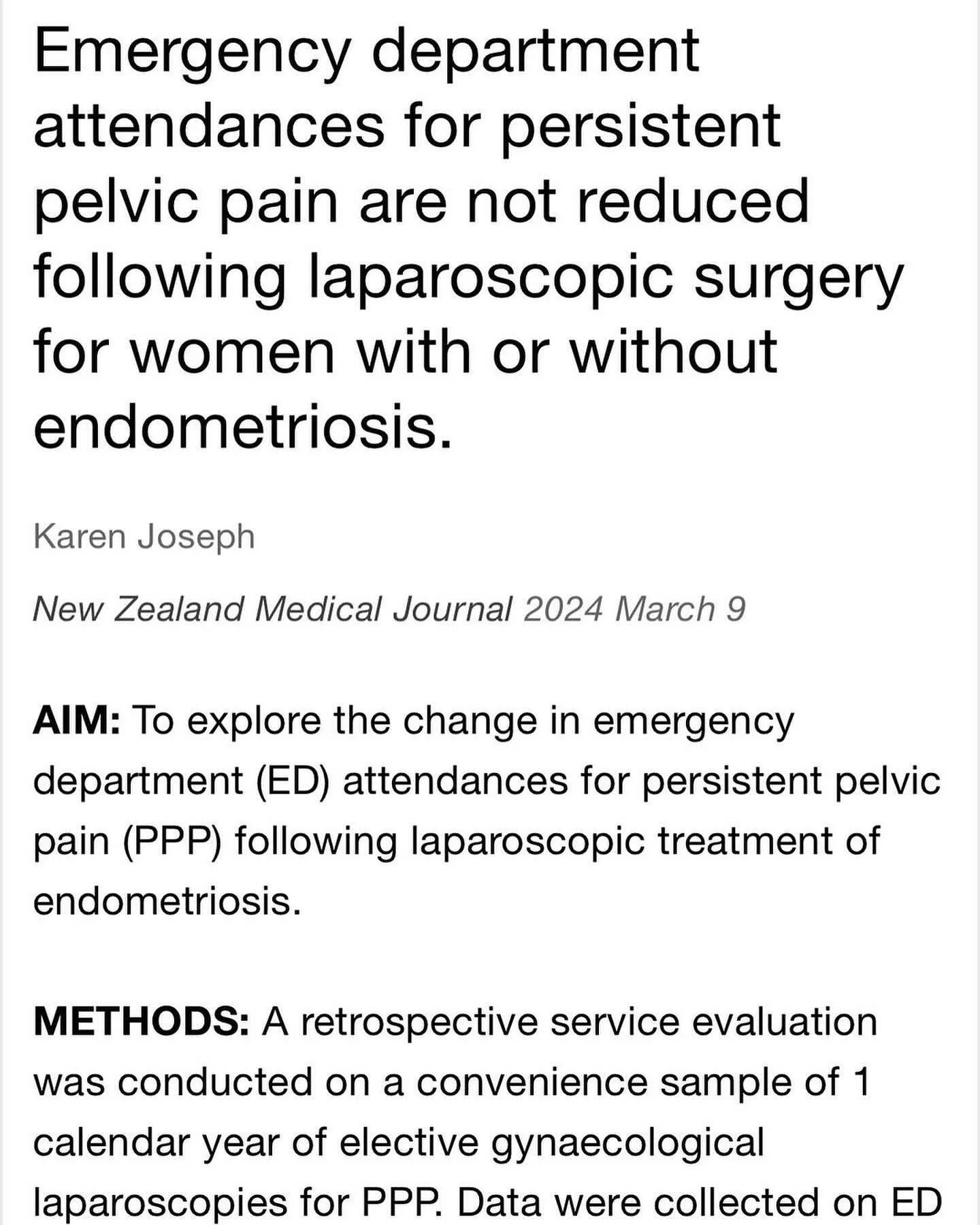 I&rsquo;m having more and more women diagnosed with endometriosis make their way to me. Women are intuitive, and deep down they know there is another way. If you or someone you know has endo please read below. 

#repost @petavirginia Study hot off th