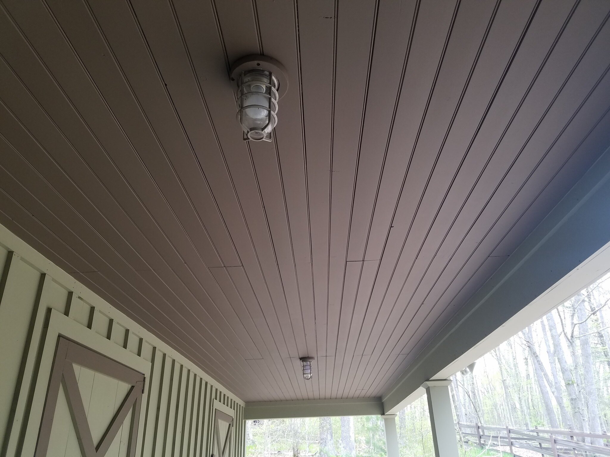  Northeast Painters, LLC porch ceiling exterior 