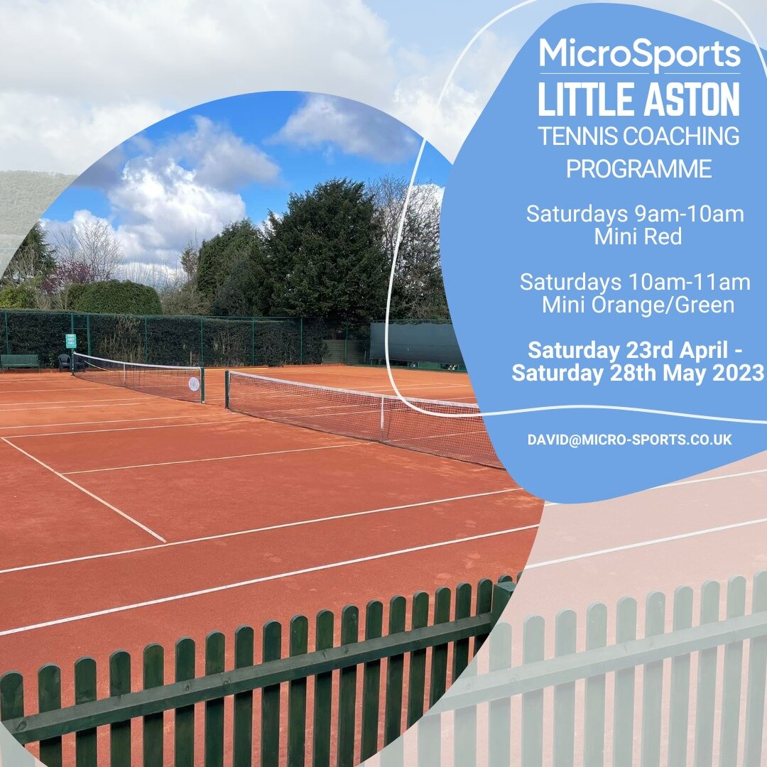 Little Aston Tennis Sessions 🎾

It has been great to see the progress of our Little Aston players over the past few terms, with some even getting to play in our Mini Green Tournament. 

There are now two sessions on offer at Little Aston. We offer a