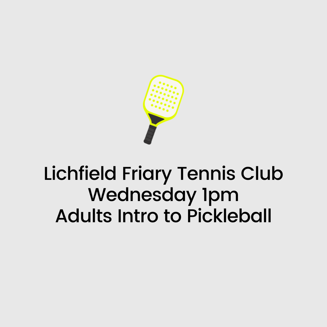 Wednesday Adults Intro to Pickleball
