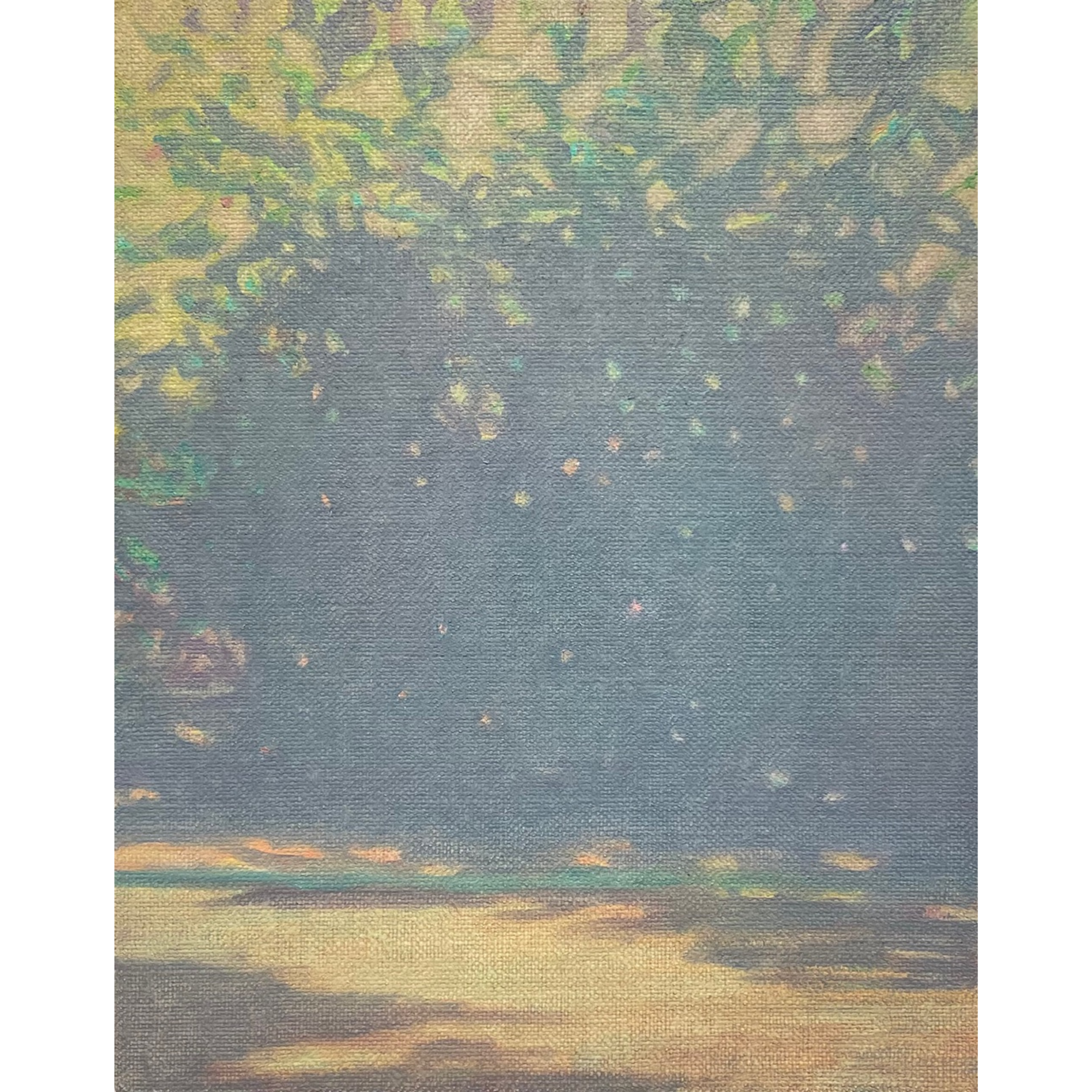 Salvatore Fiorello, ‘Lacuna’
(2025).
Oil on linen.
25 x 20 cm.
£900