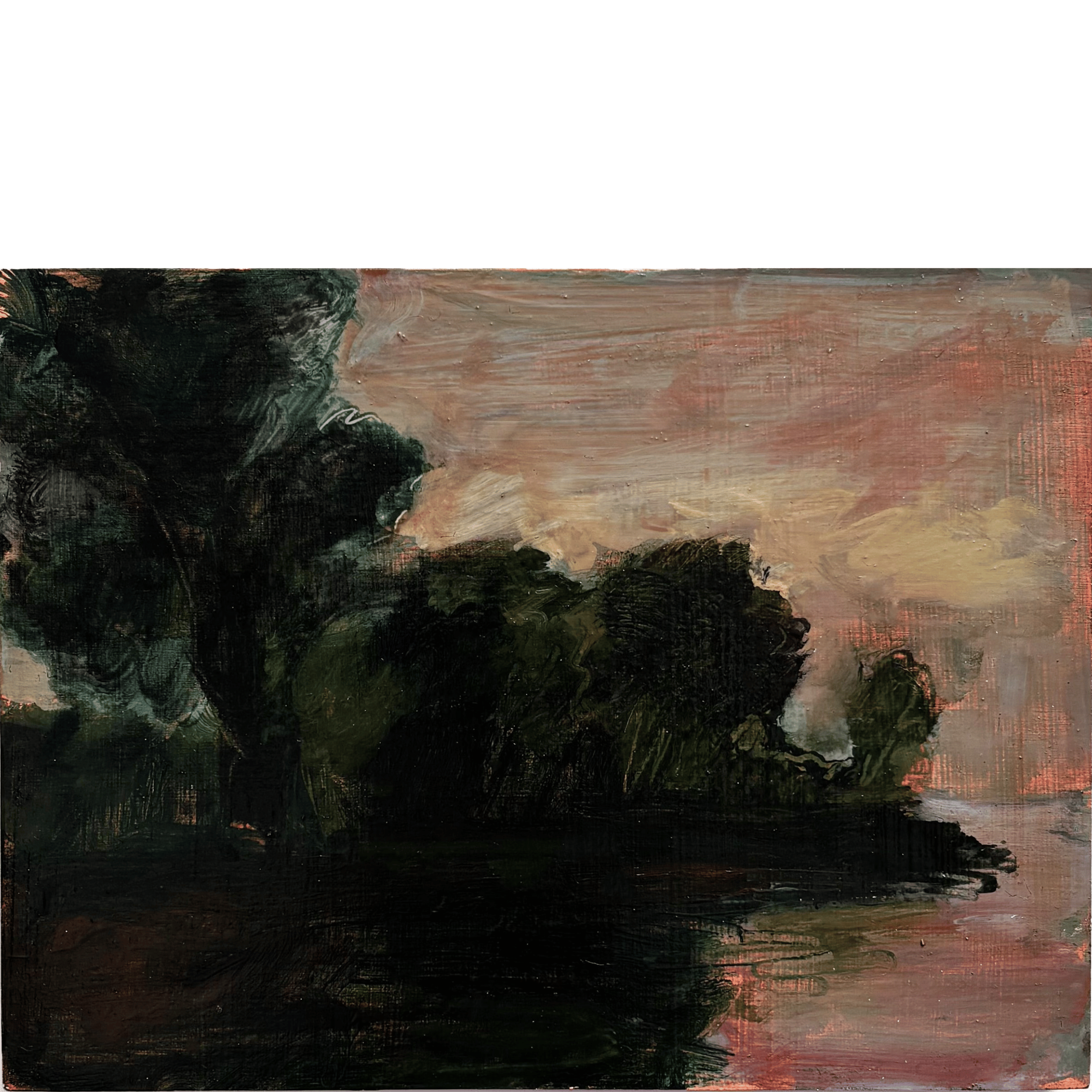 Tereza Horáček, 'River Landscape, Pink Skies'