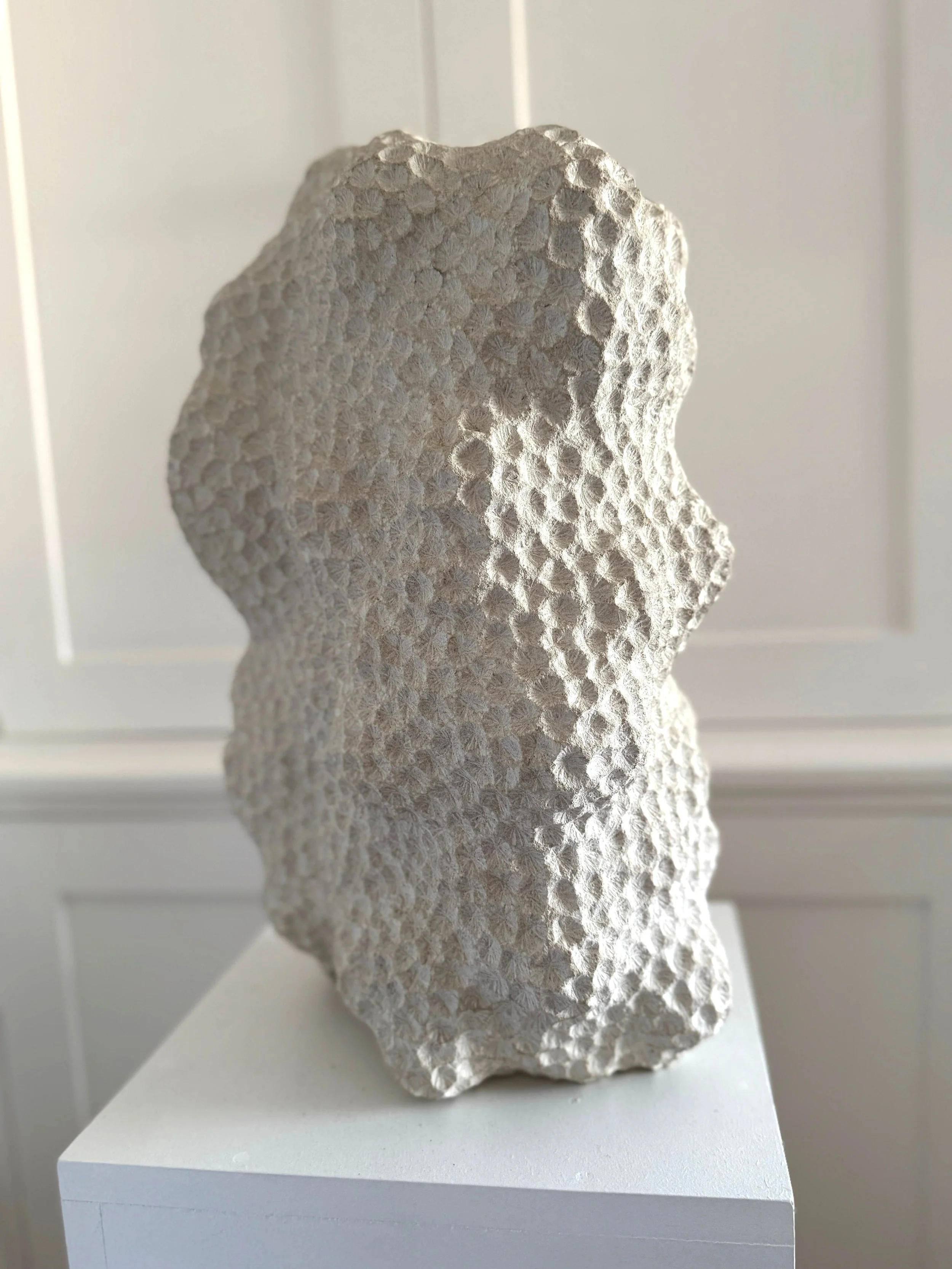 ‘Until Now’, 2020. Portland stone, 45 x 28 × 18 cm approx. £8,000