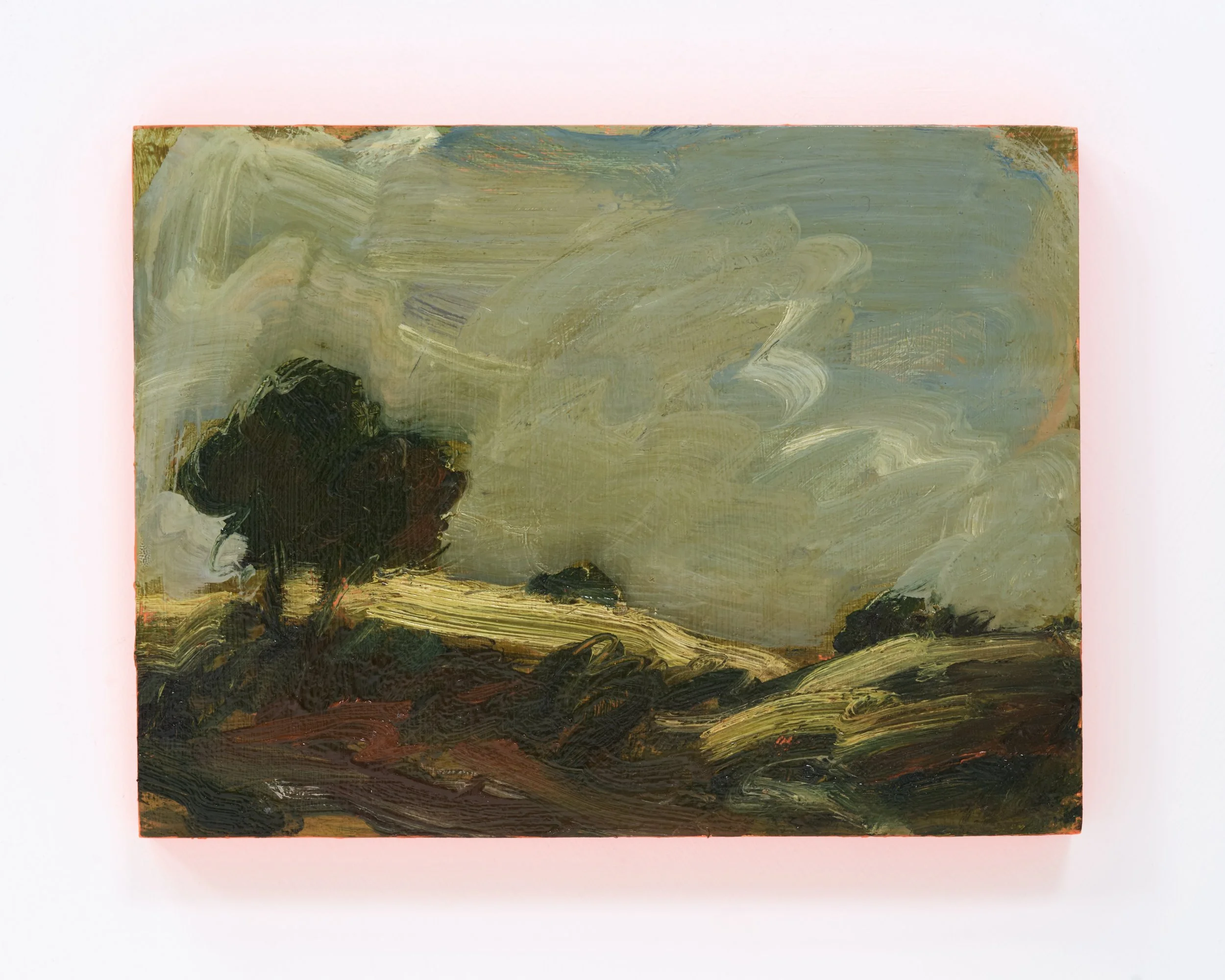 Tereza Horáček, ‘A Cornfield, after Ruisdael’, 2026. Oil on panel, 15.2 x 20.3 cm. £450 (1)