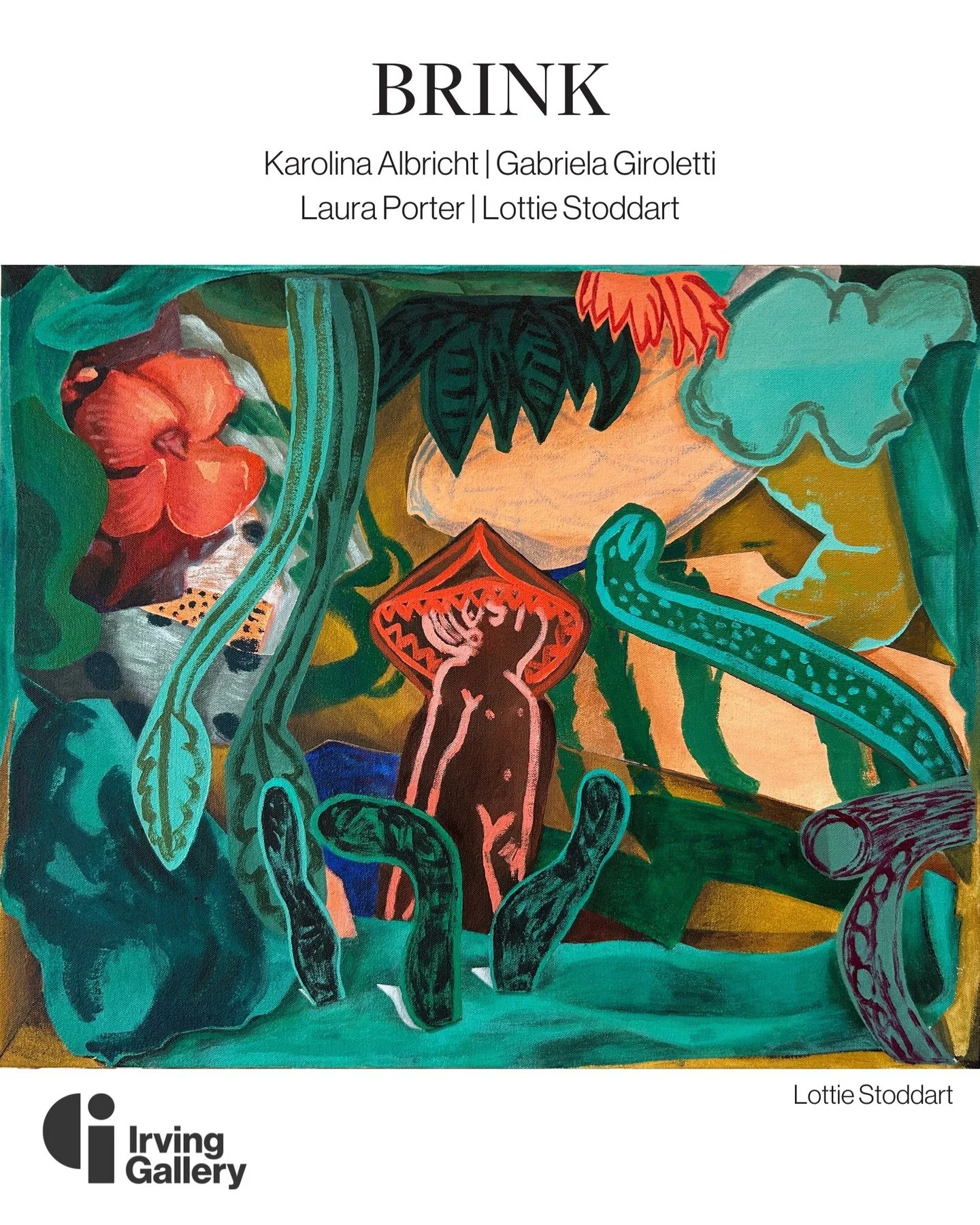 ✨ I'm very excited to be counting down to our next exhibition, BRINK ✨

BRINK opens one week today at Irving Gallery, with a preview on Saturday 8 November, 3&ndash;6pm. Please do join us for the opening of this exciting four-person show.

Bringing t