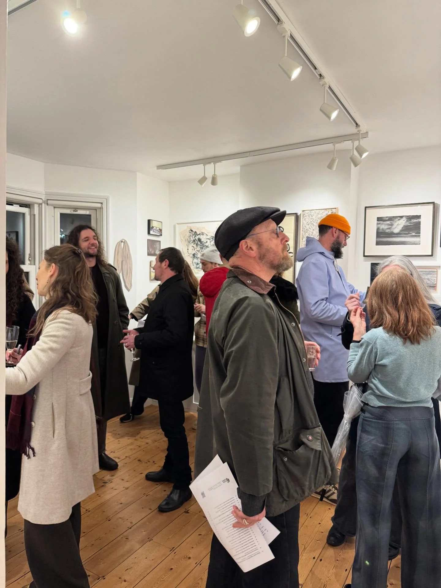 A few photos from a very busy private view of the Irving Open 2026 last night. Thank you so much to everyone who came out in the rain to visit and celebrate these 98 brilliant artists with me.

We have two more opening events over the weekend for the